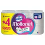 LOTUS Moltonel Papier toilette blanc sans tube = 24 standards 12 rouleaux