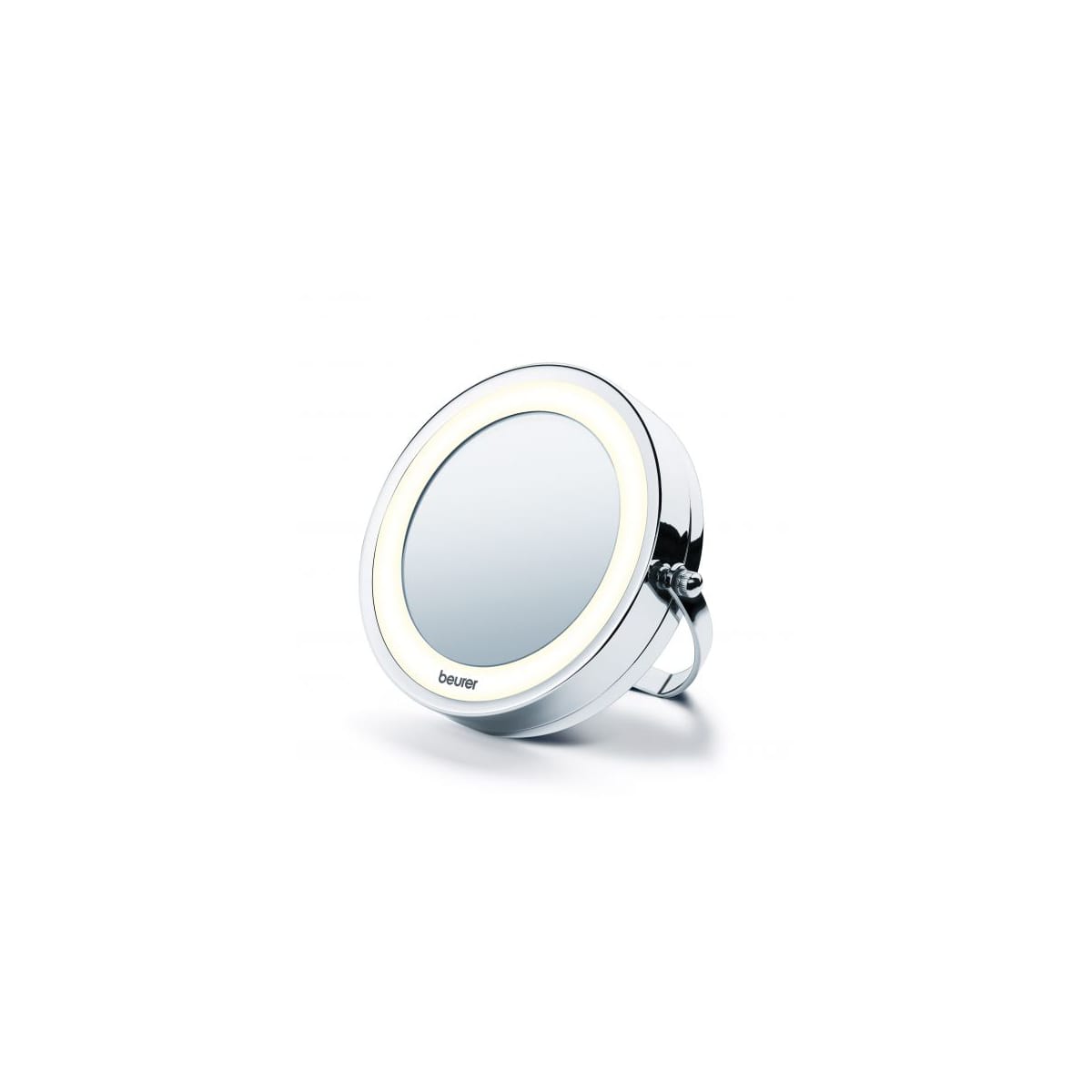 Voir la diapositive 2 : BEURER Miroir lumineux grossissant BS 59, Fixation murale et pieds