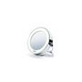 Voir la diapositive 2 : BEURER Miroir lumineux grossissant BS 59, Fixation murale et pieds
