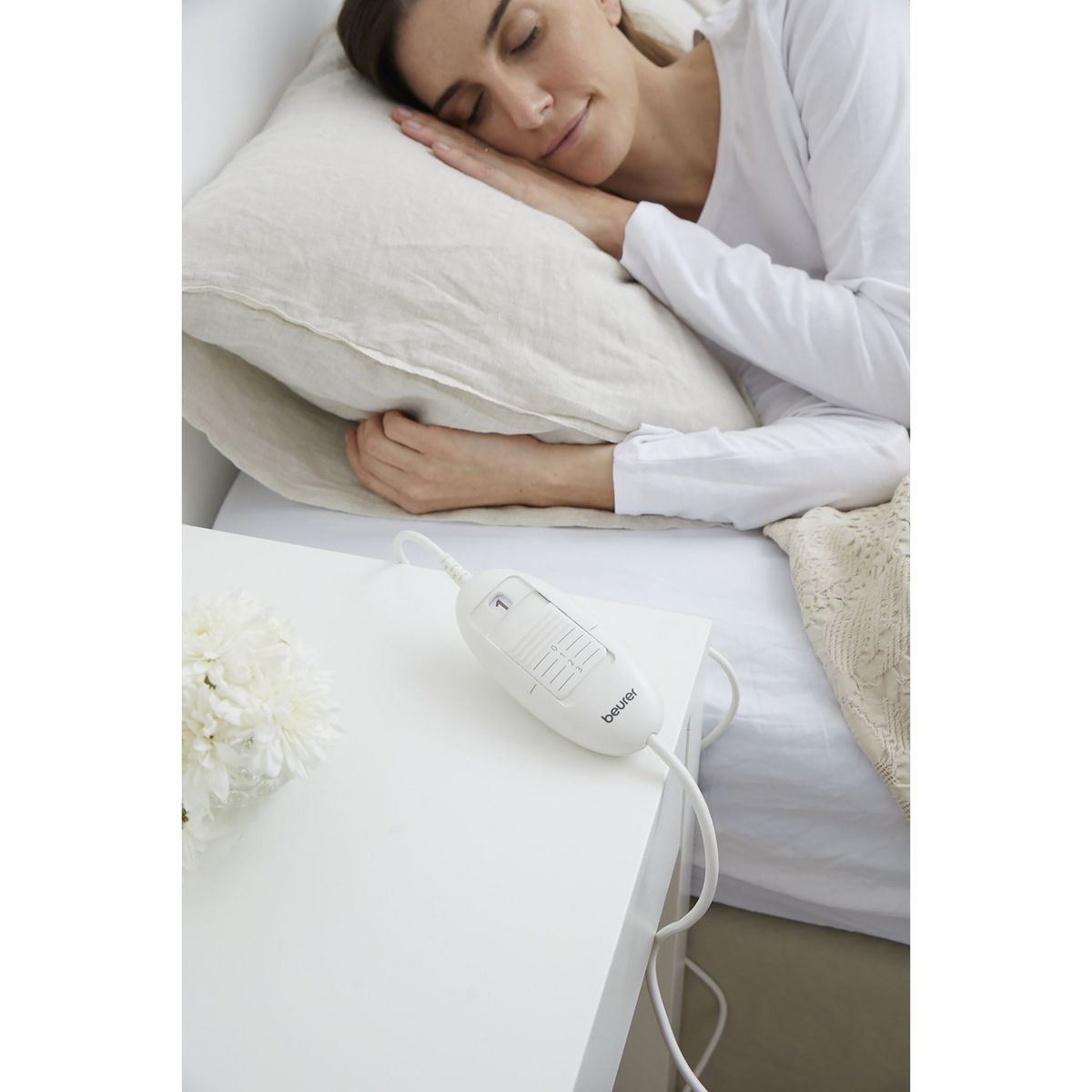 BEURER Surmatelas chauffant TS 19, 1 place