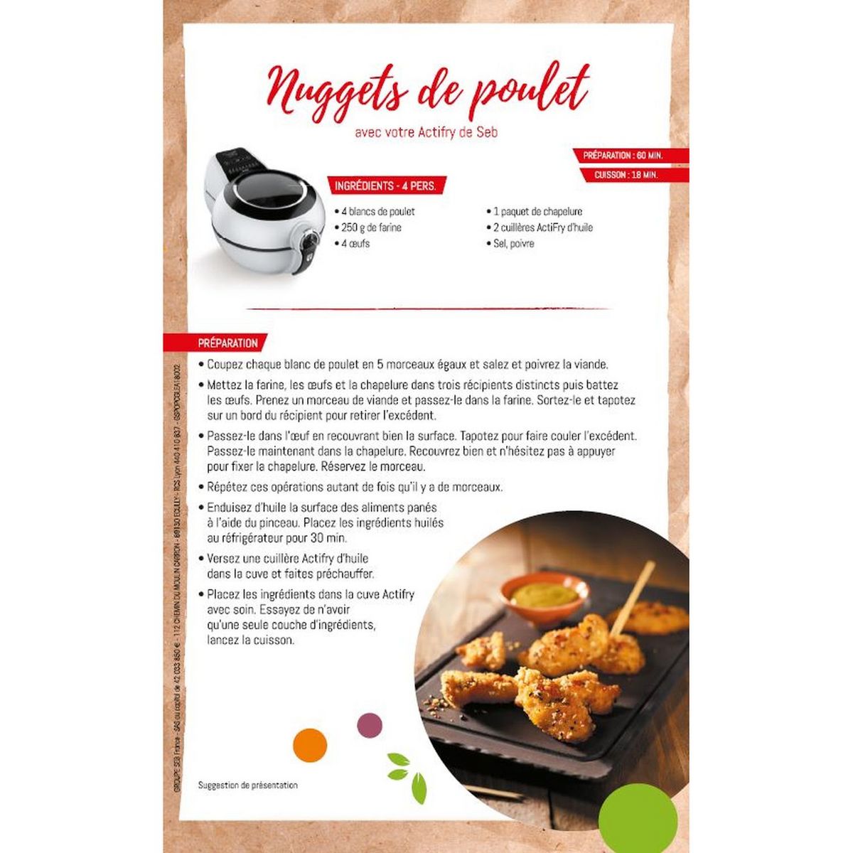 SEB Friteuse électrique sans huile à air chaud Actifry Genius XL Blanche AH960000