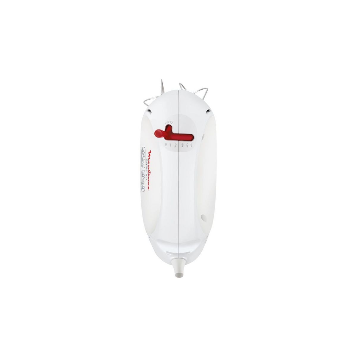 MOULINEX Batteur électrique Easy max HM2501B1 - Blanc