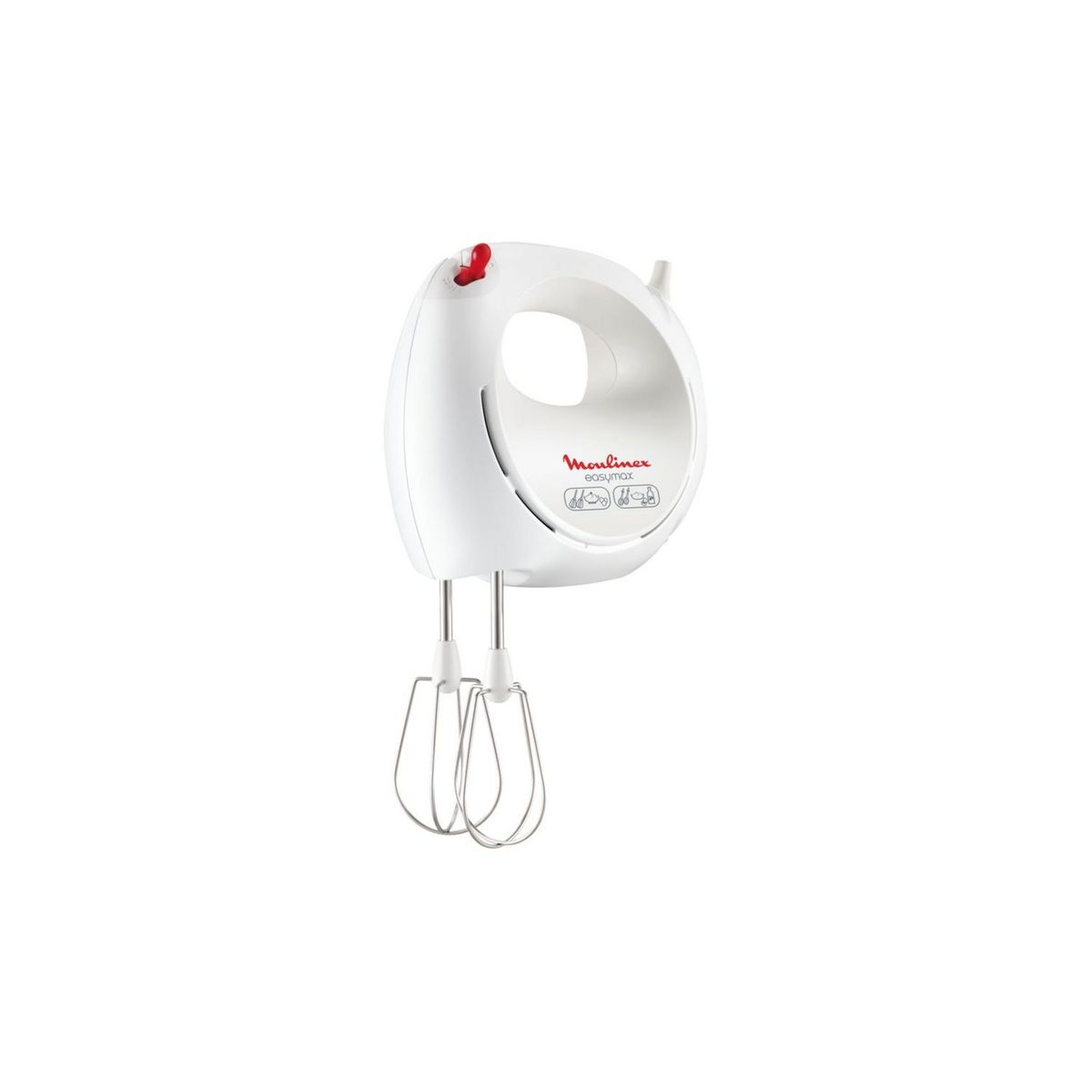 MOULINEX Batteur électrique Easy max HM2501B1 - Blanc