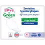 LOVE & GREEN Serviettes hygiéniques écologiques avec ailettes nuit 10 serviettes