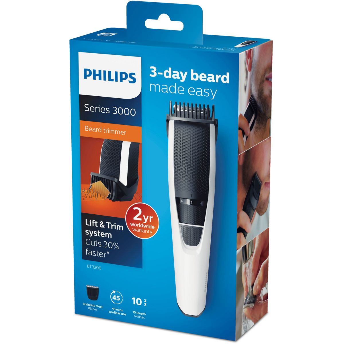 PHILIPS Tondeuse barbe multifonction BT 3206/14