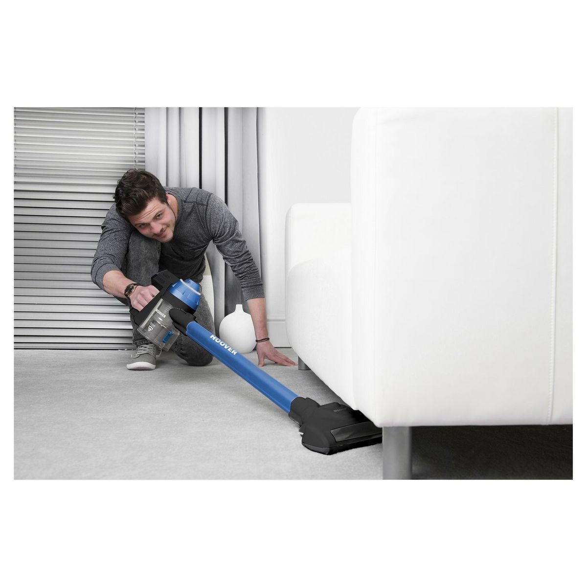 HOOVER Aspirateur balai FREEDOM FD22DDB - Sans fil,