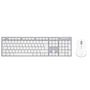 Voir la diapositive 2 : TNB Clavier sans fil Classy - Blanc - Nano USB - Souris sans fil incluse