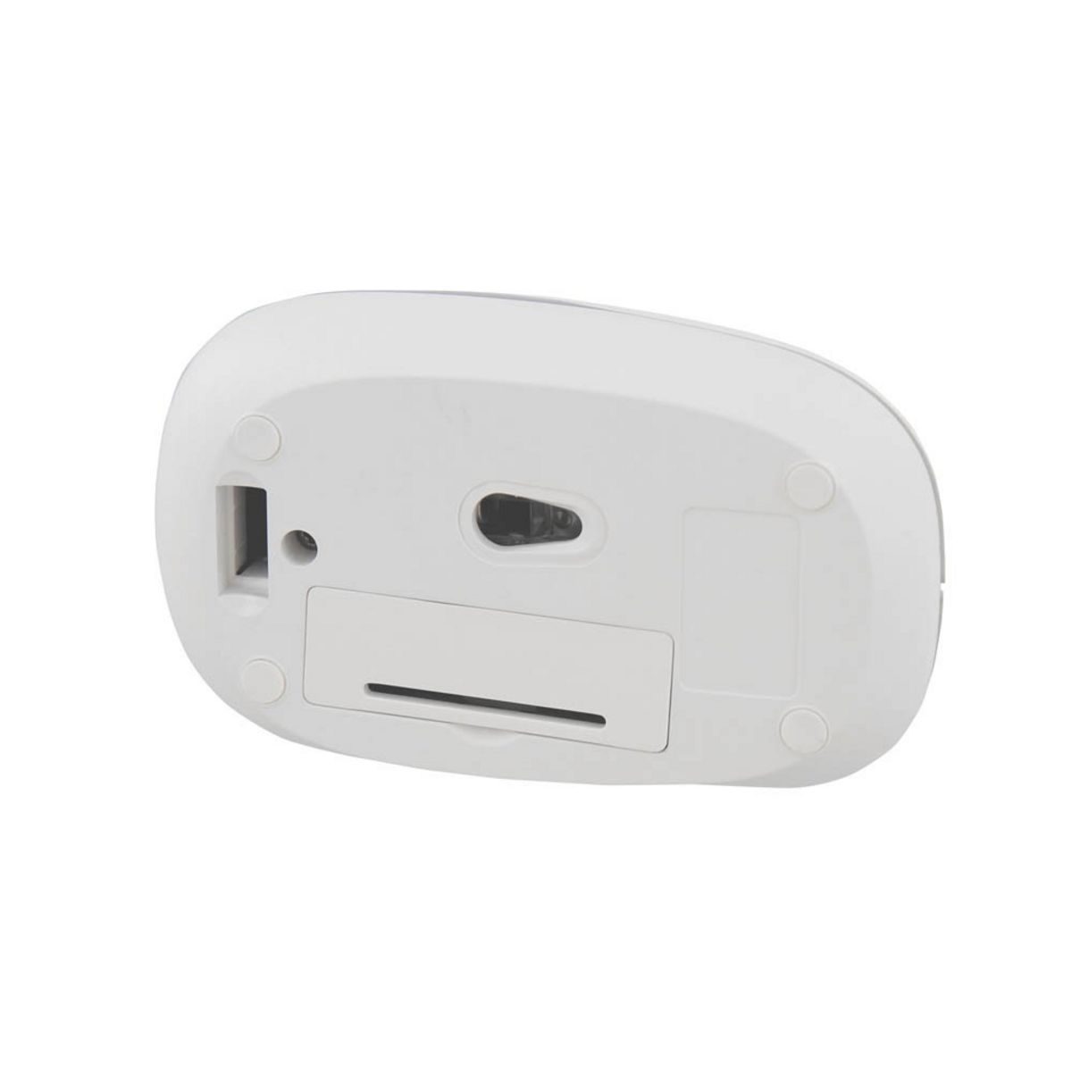 TNB Clavier sans fil Classy - Blanc - Nano USB - Souris sans fil incluse