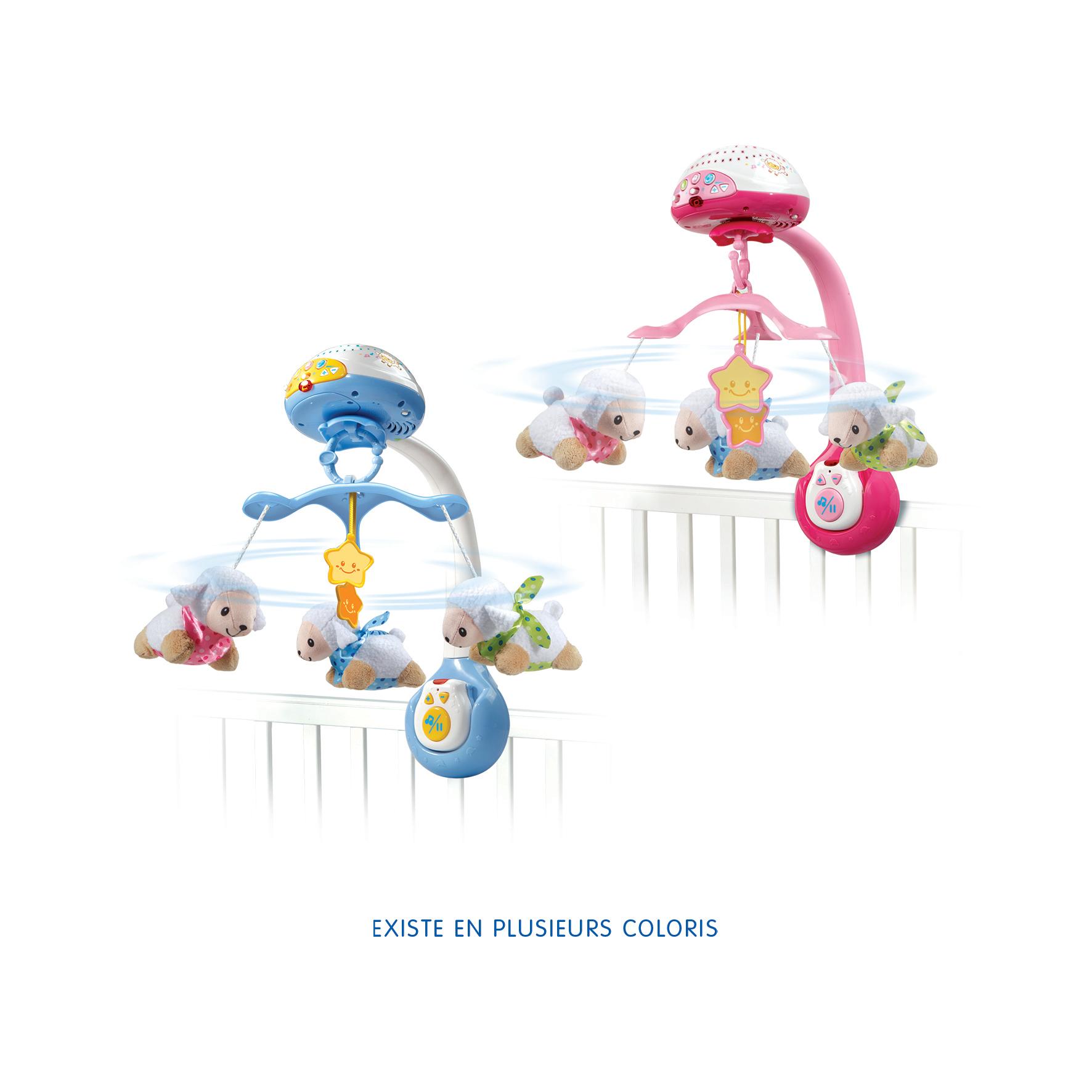 Voir la diapositive 6 : VTECH Lumi Mobile Compte-Moutons - Rose