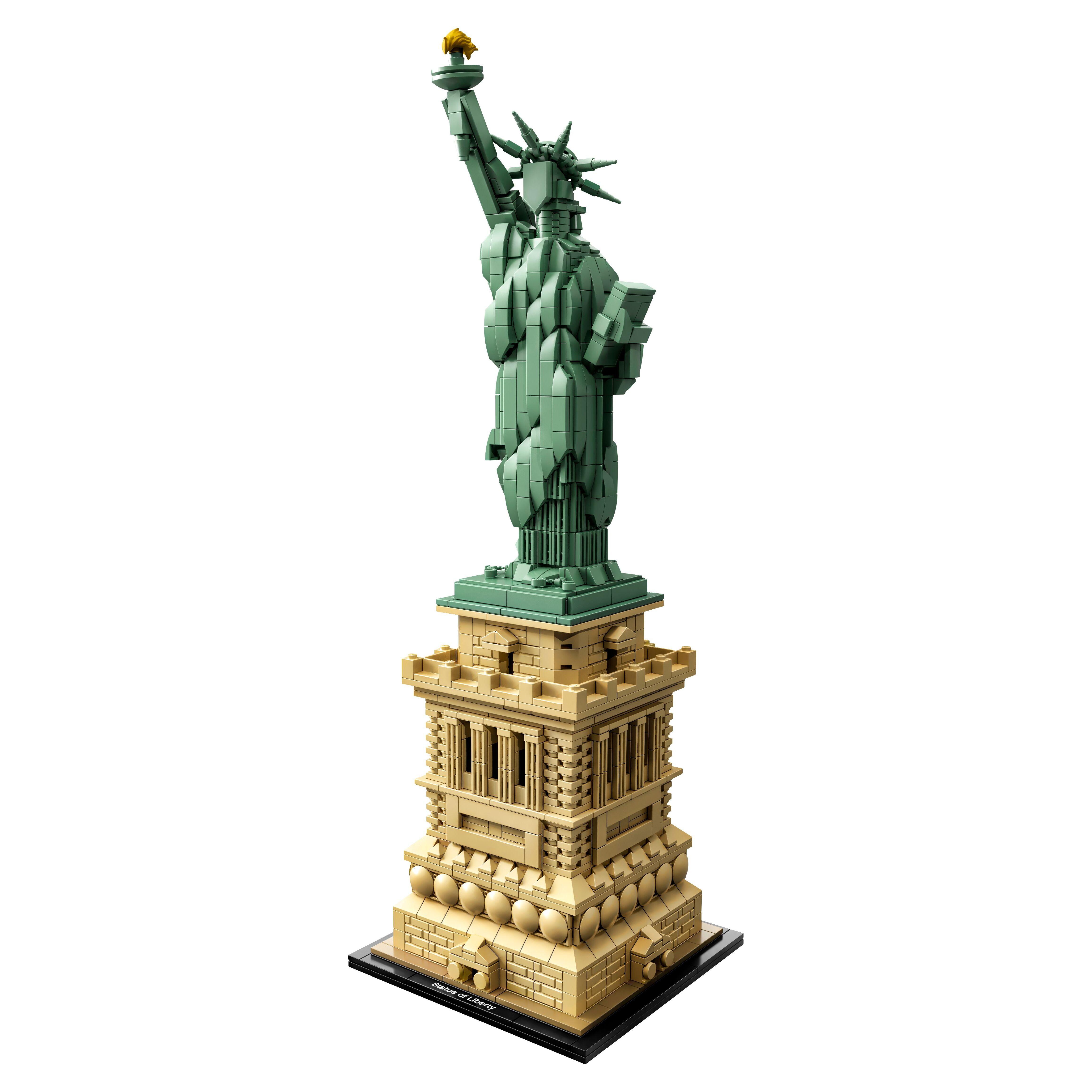 Voir la diapositive 2 : LEGO Architecture 21042 La Statue de la Liberté, Ensemble de Construction pour Adultes