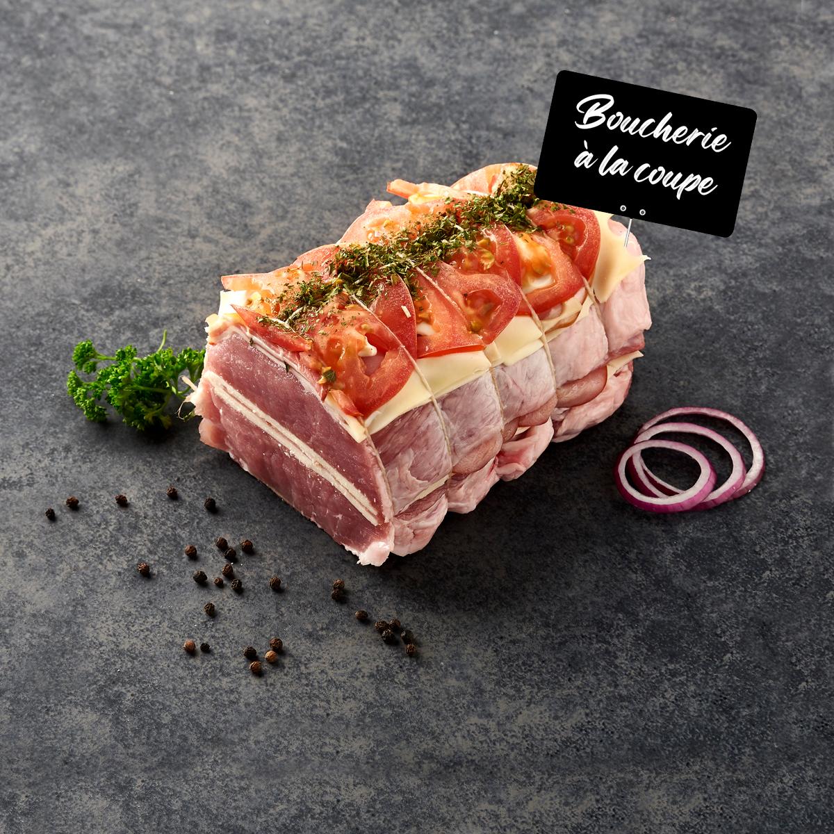 MON BOUCHER Rôti de porc façon orloff 4 portions 600 g à 880 g