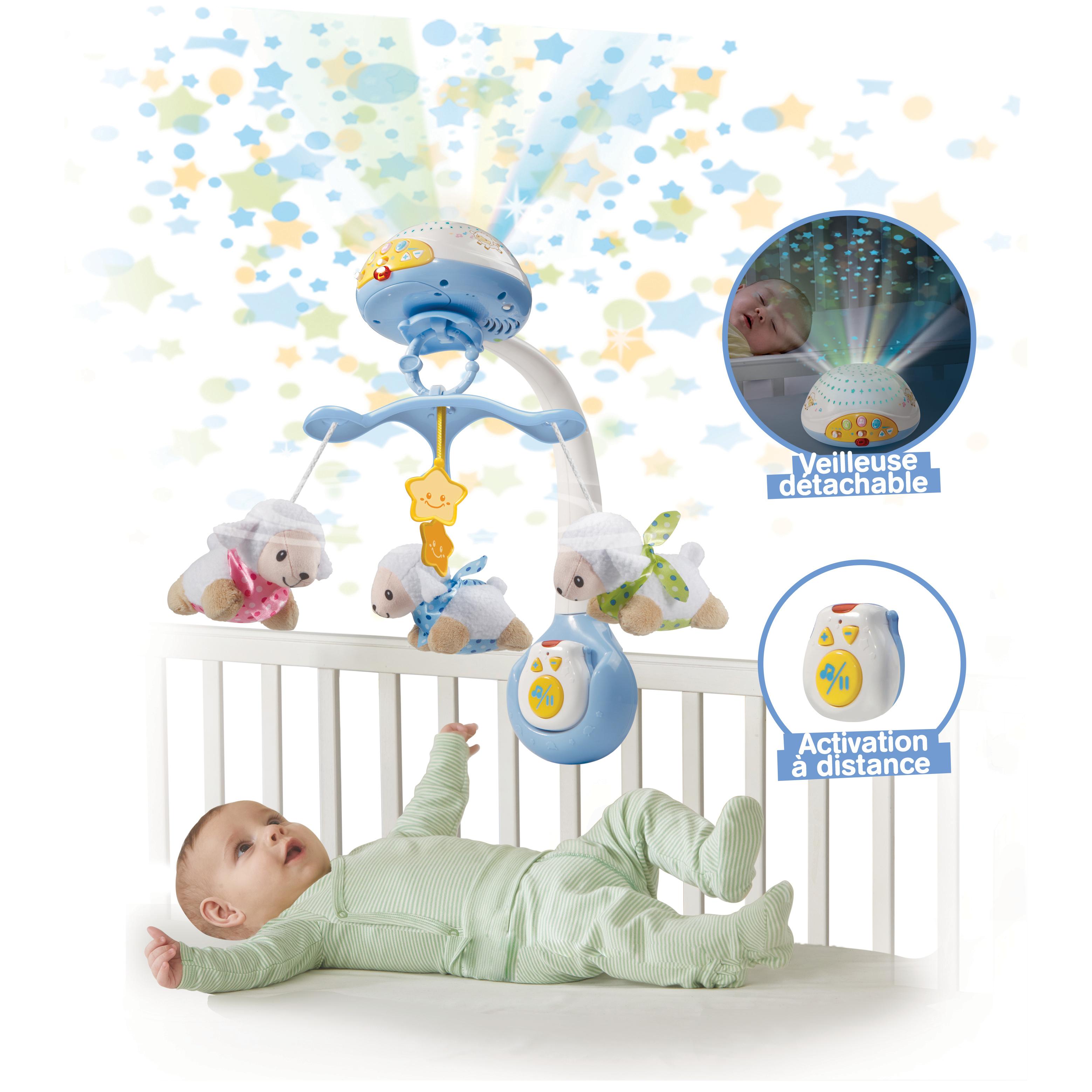 VTECH Lumi Mobile Compte Mouton - Blue