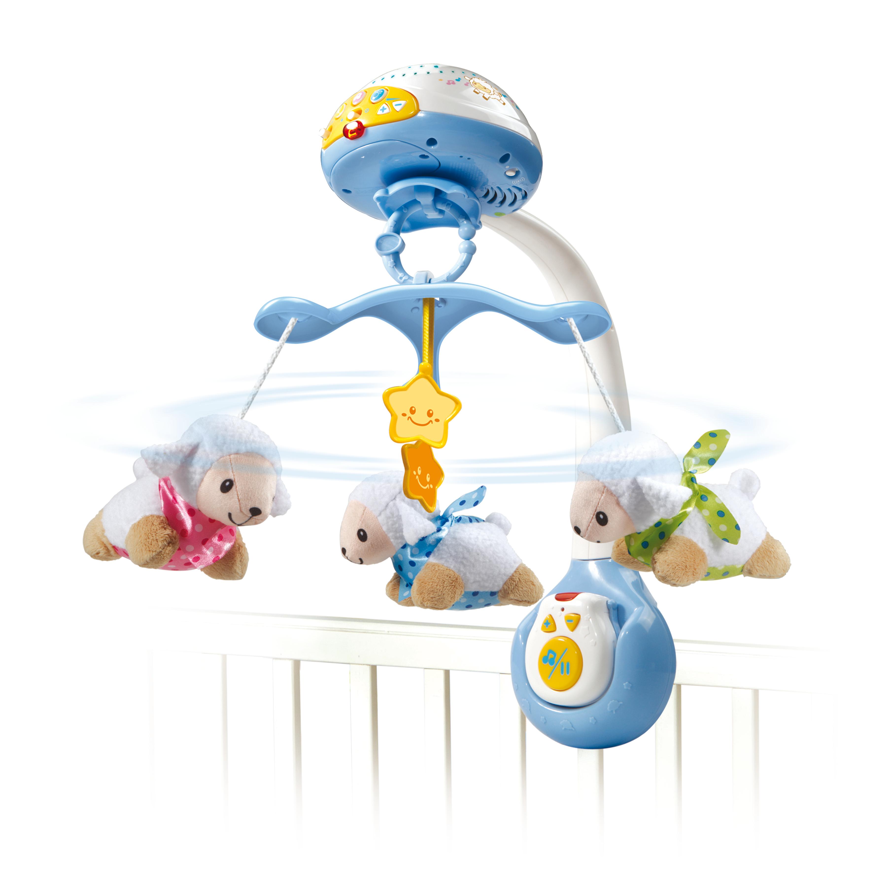 Voir la diapositive 6 : VTECH Lumi Mobile Compte Mouton - Blue