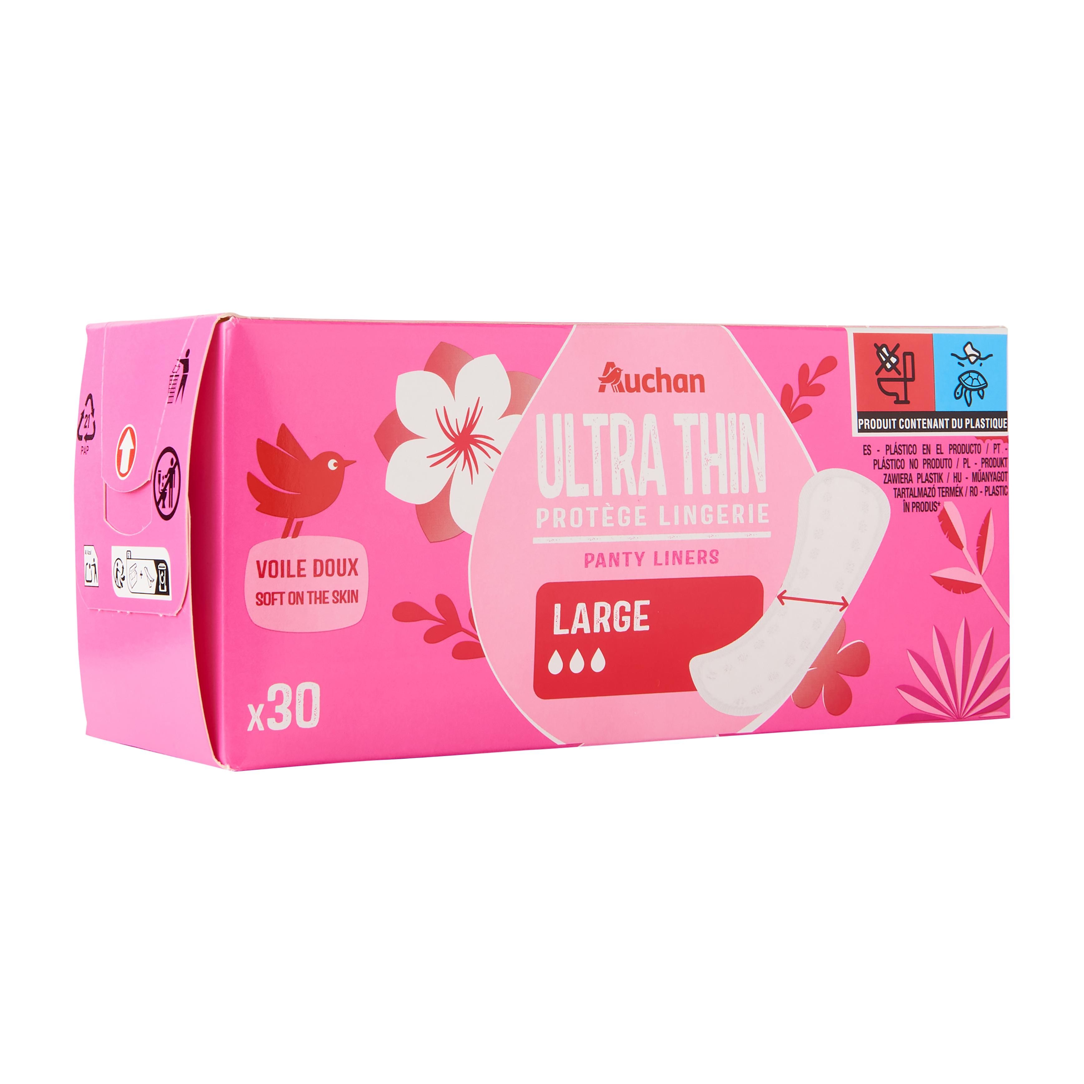 Voir la diapositive 6 : AUCHAN Protège-lingerie large 30 protège-lingerie