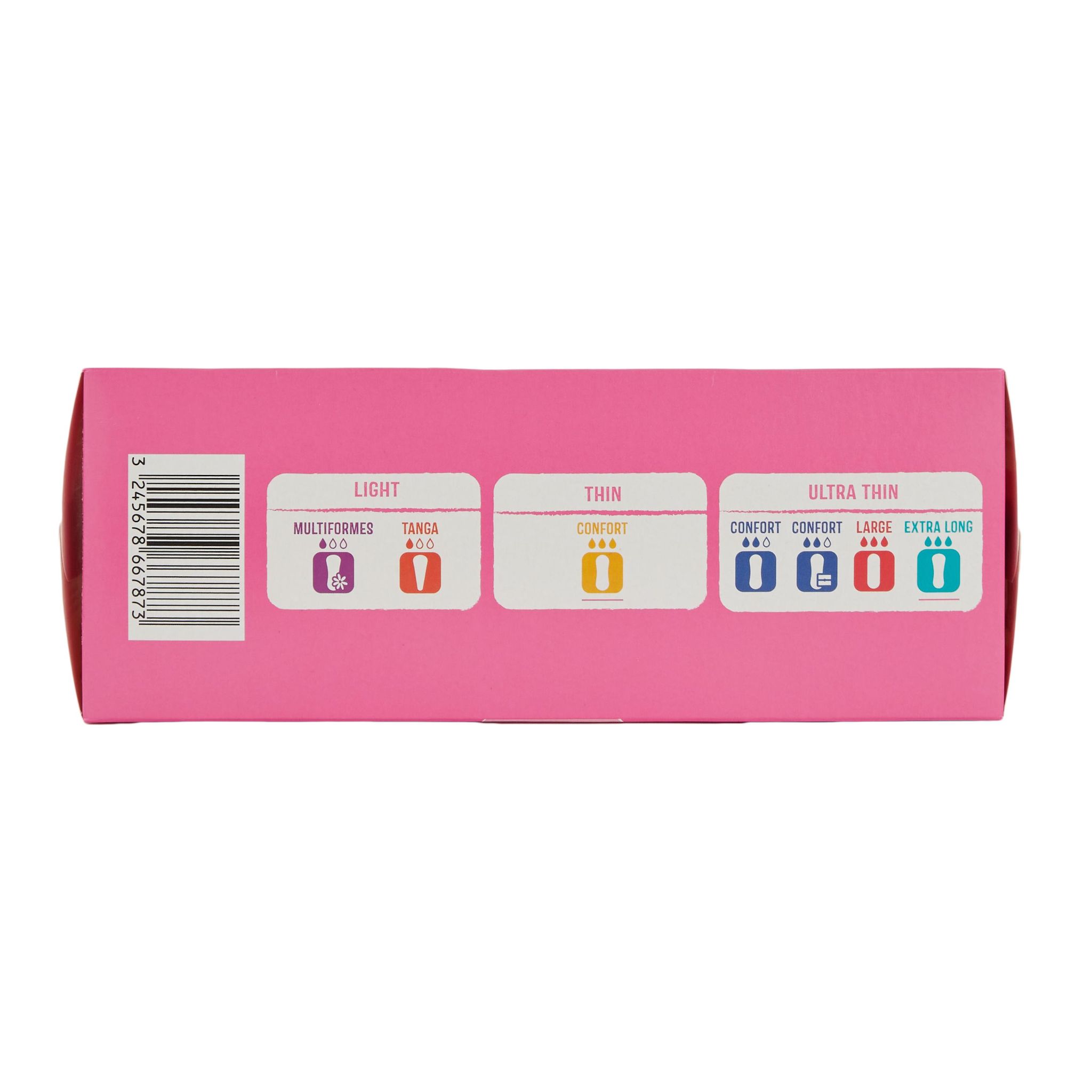 Voir la diapositive 2 : AUCHAN Protège-lingerie extra long 24 pièces