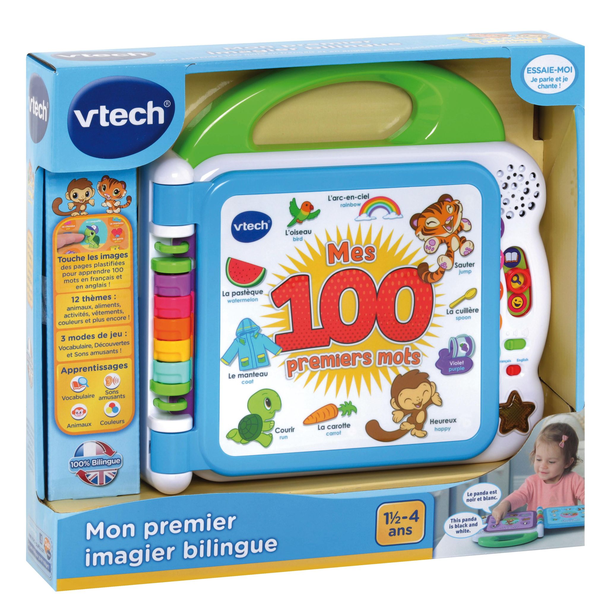 Voir la diapositive 3 : VTECH Mon premier imagier bilingue