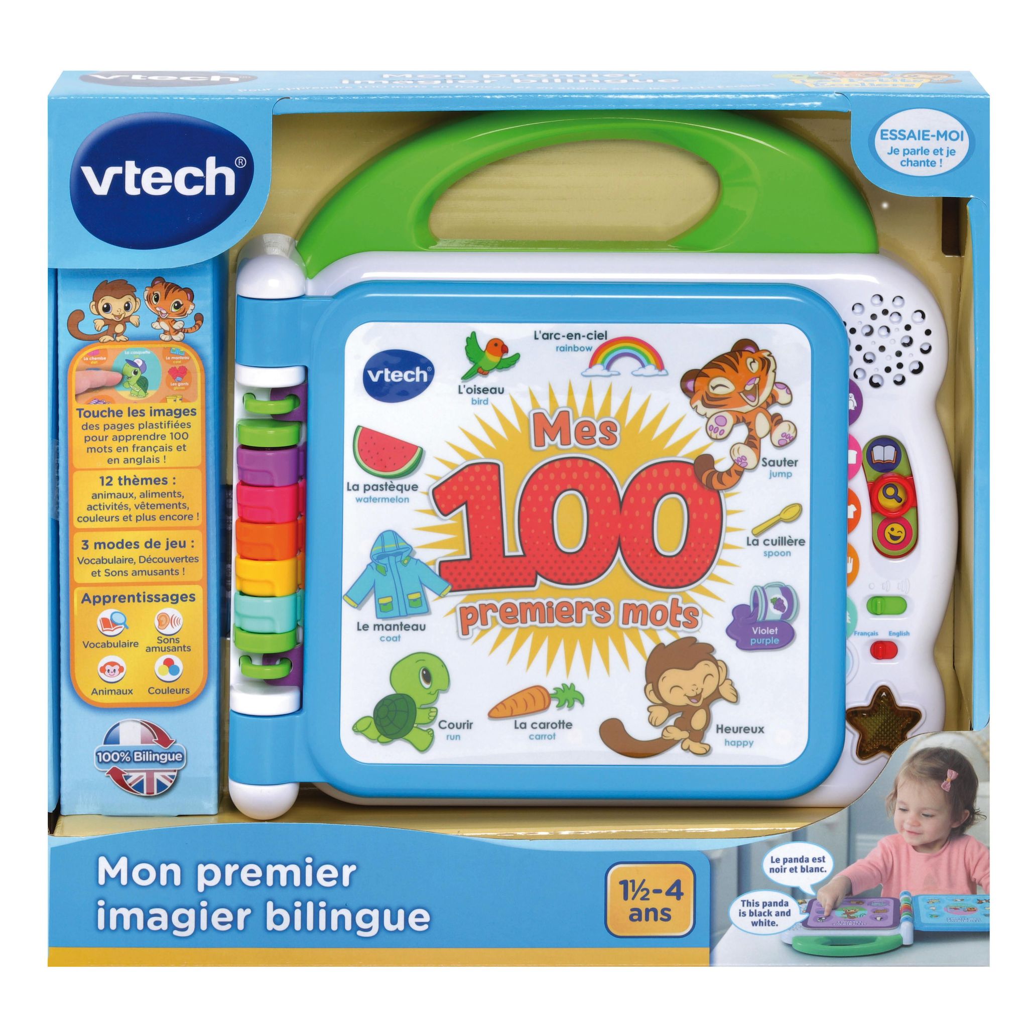 Voir la diapositive 4 : VTECH Mon premier imagier bilingue