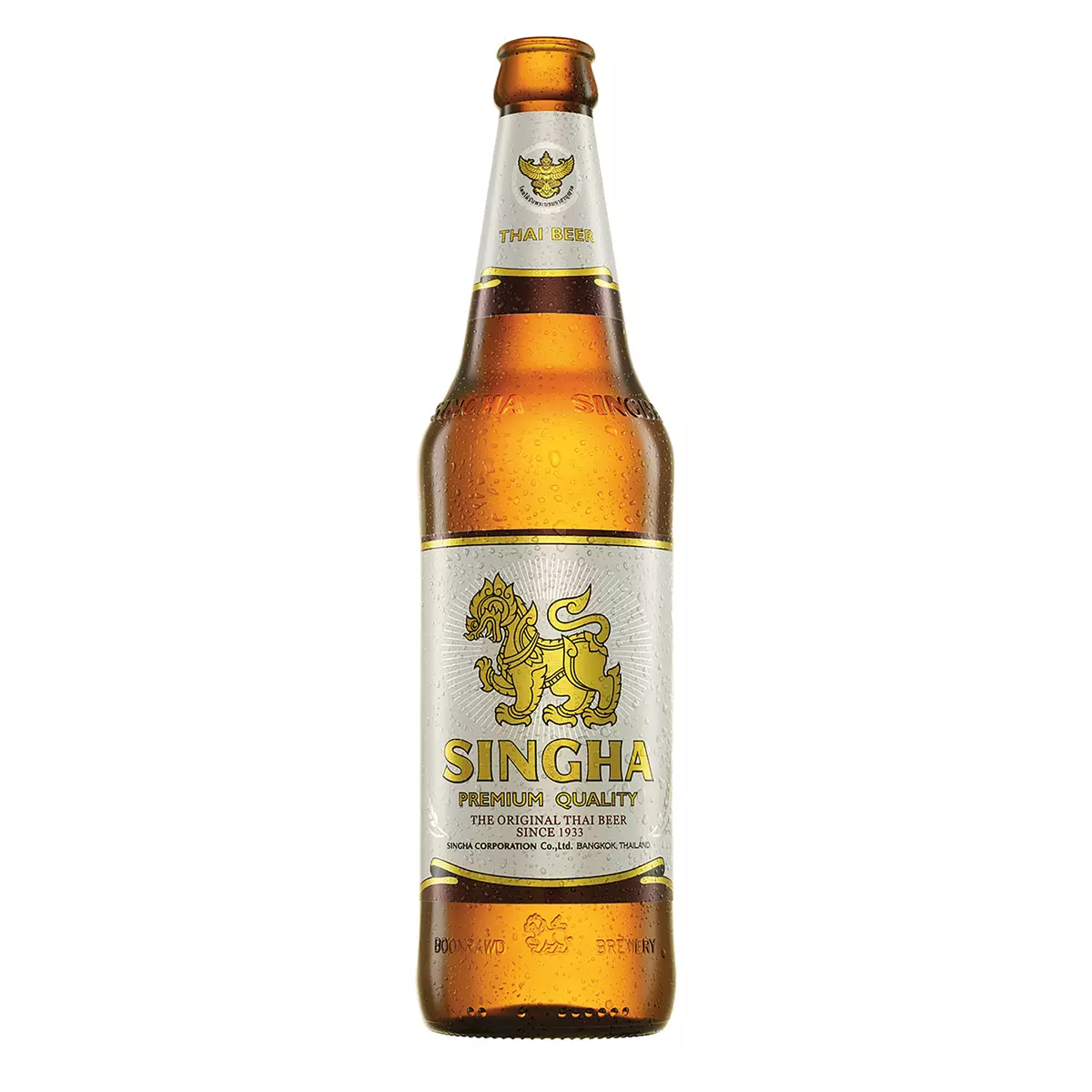 Bière blonde thaïlandaise 5% bouteille 33cl