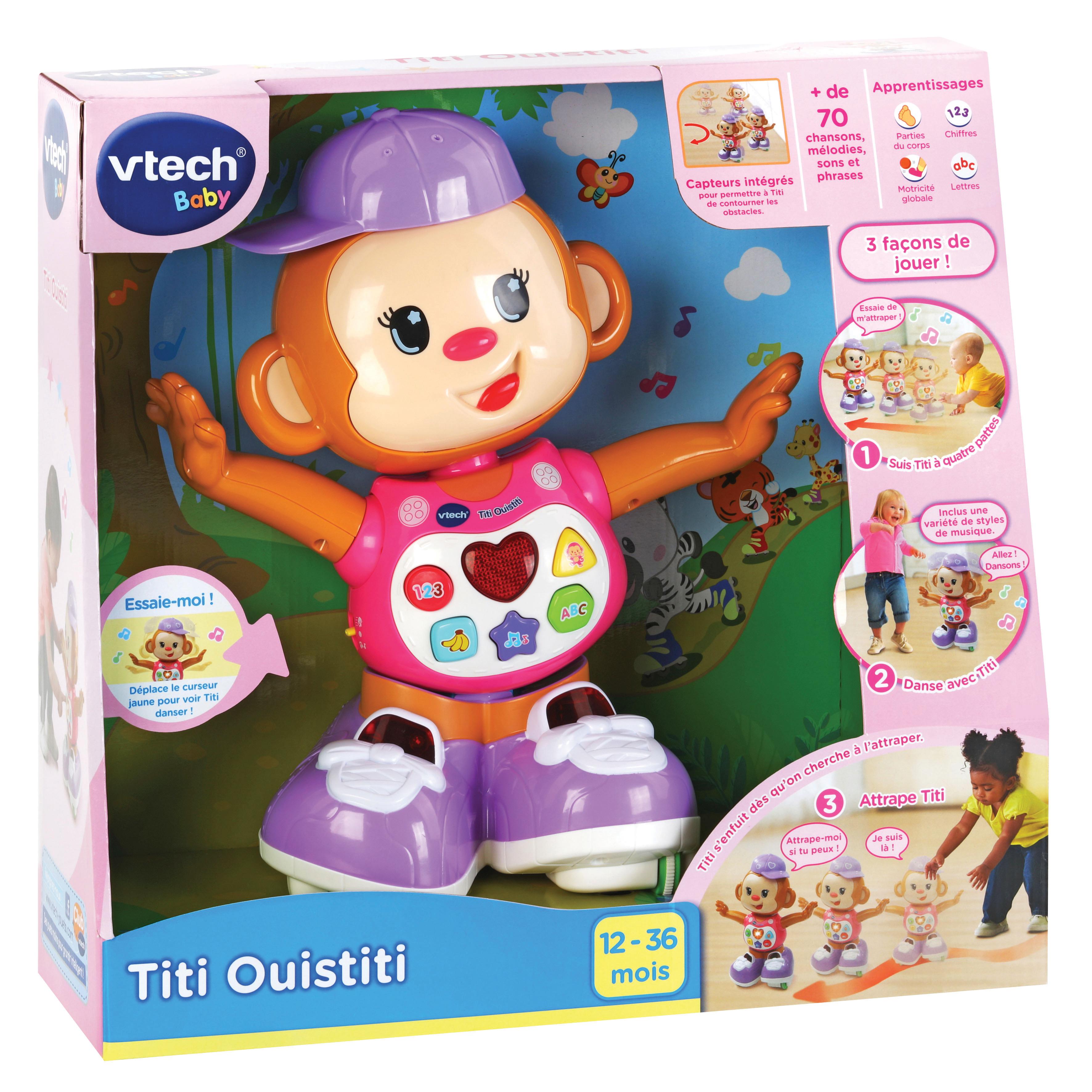 Voir la diapositive 4 : VTECH Titi Ouistiti - Rose