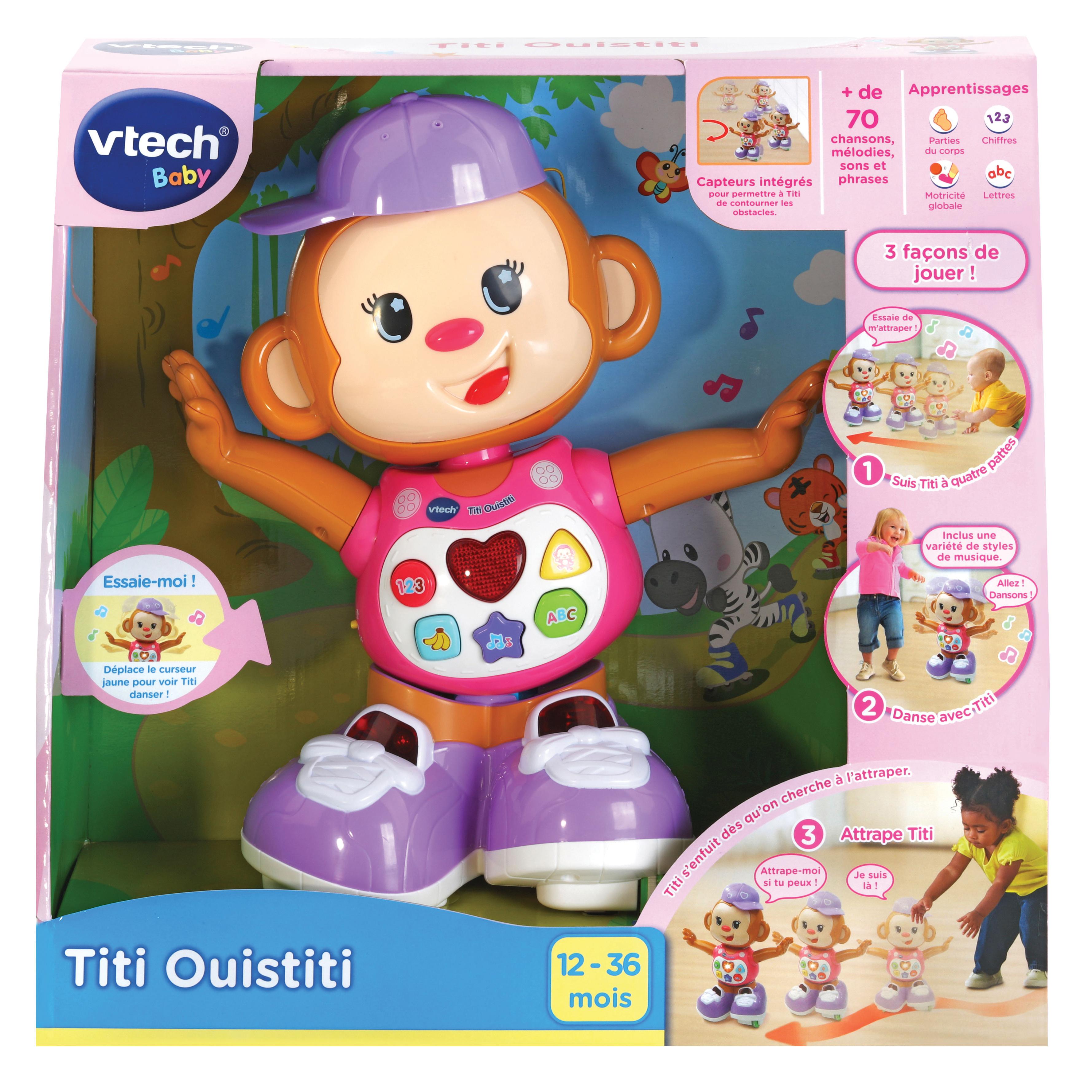 Voir la diapositive 5 : VTECH Titi Ouistiti - Rose