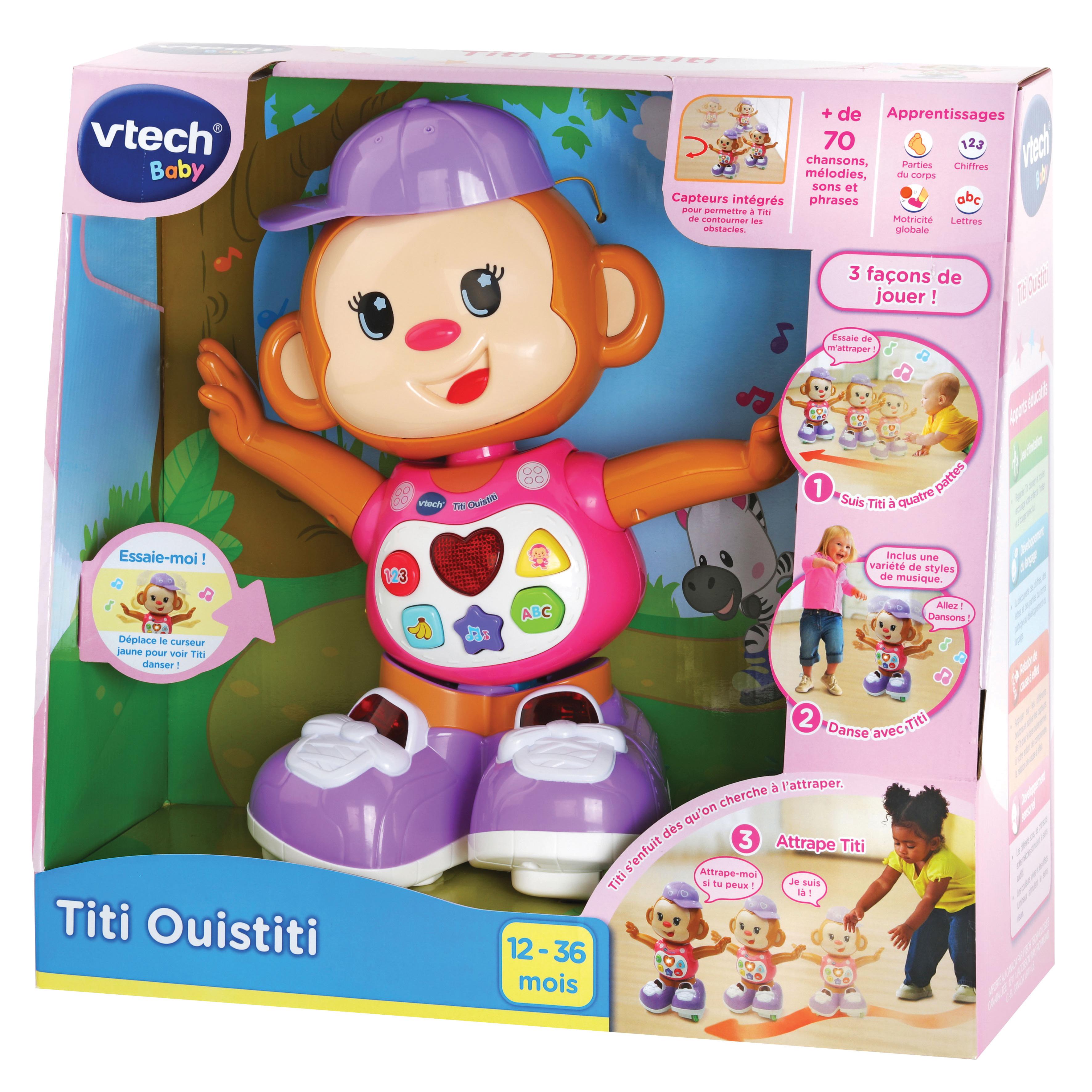 Voir la diapositive 6 : VTECH Titi Ouistiti - Rose