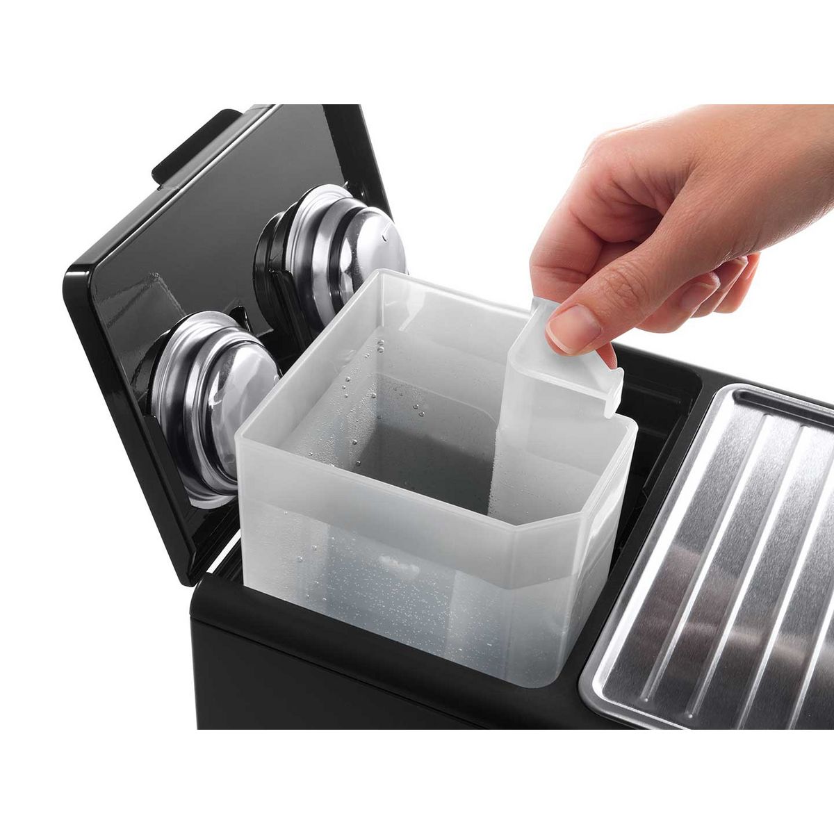 DELONGHI Expresso ECP3321BK - Noir et Argent