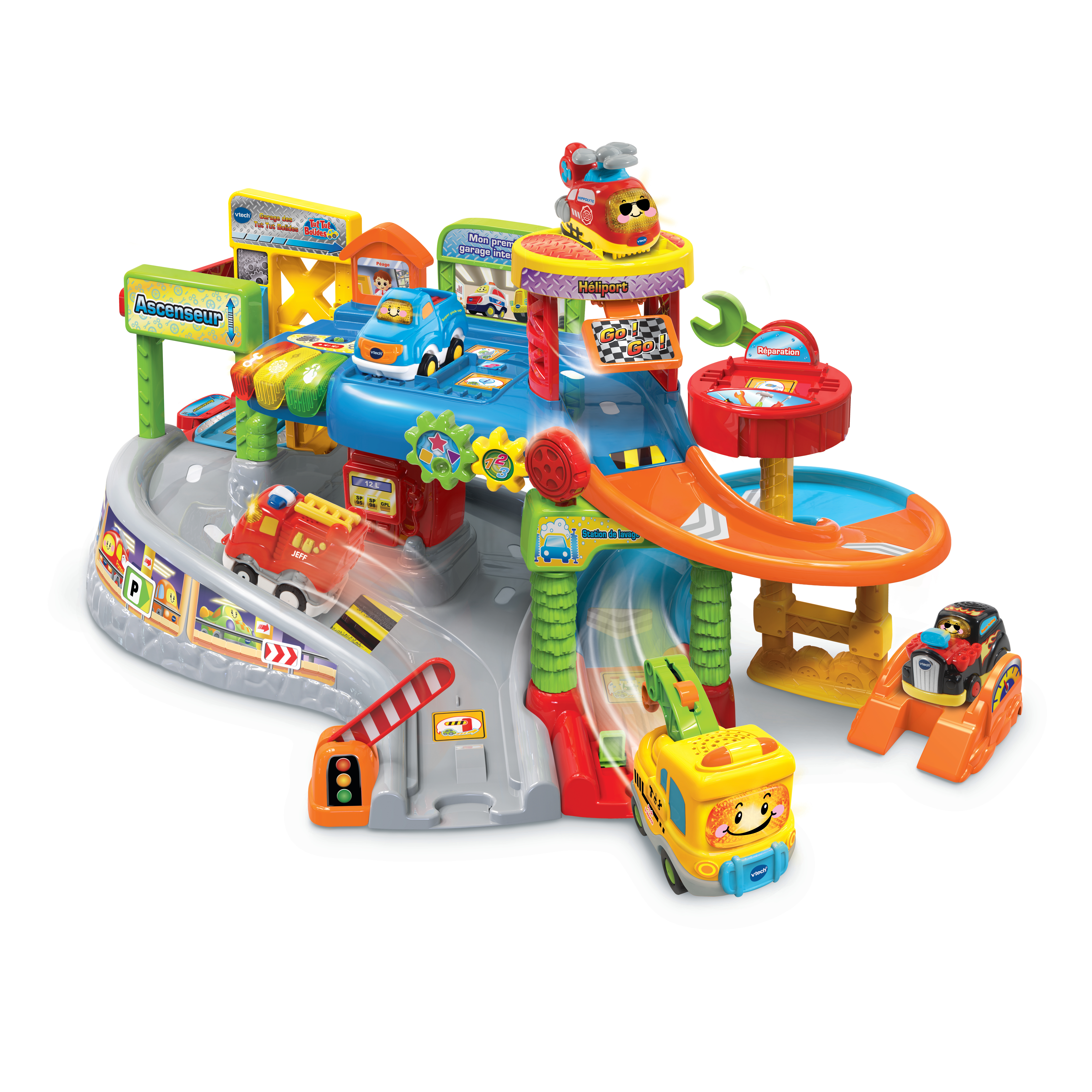 Voir la diapositive 5 : VTECH Mon Premier Garage Interactif Tut Tut Bolides
