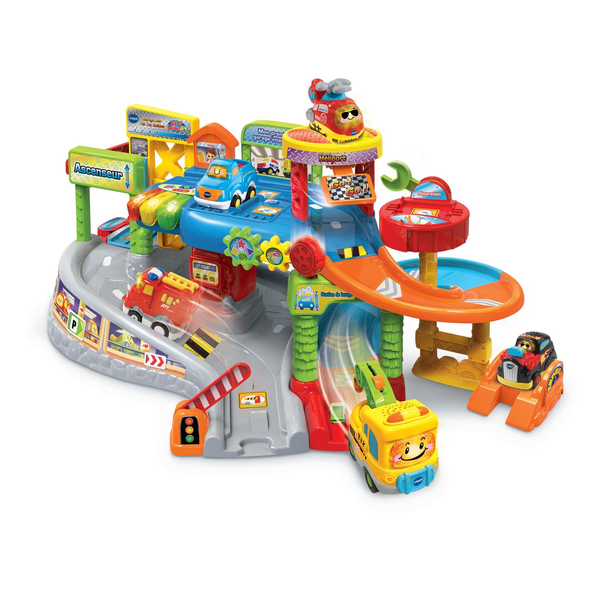 VTECH Mon Premier Garage Interactif Tut Tut Bolides