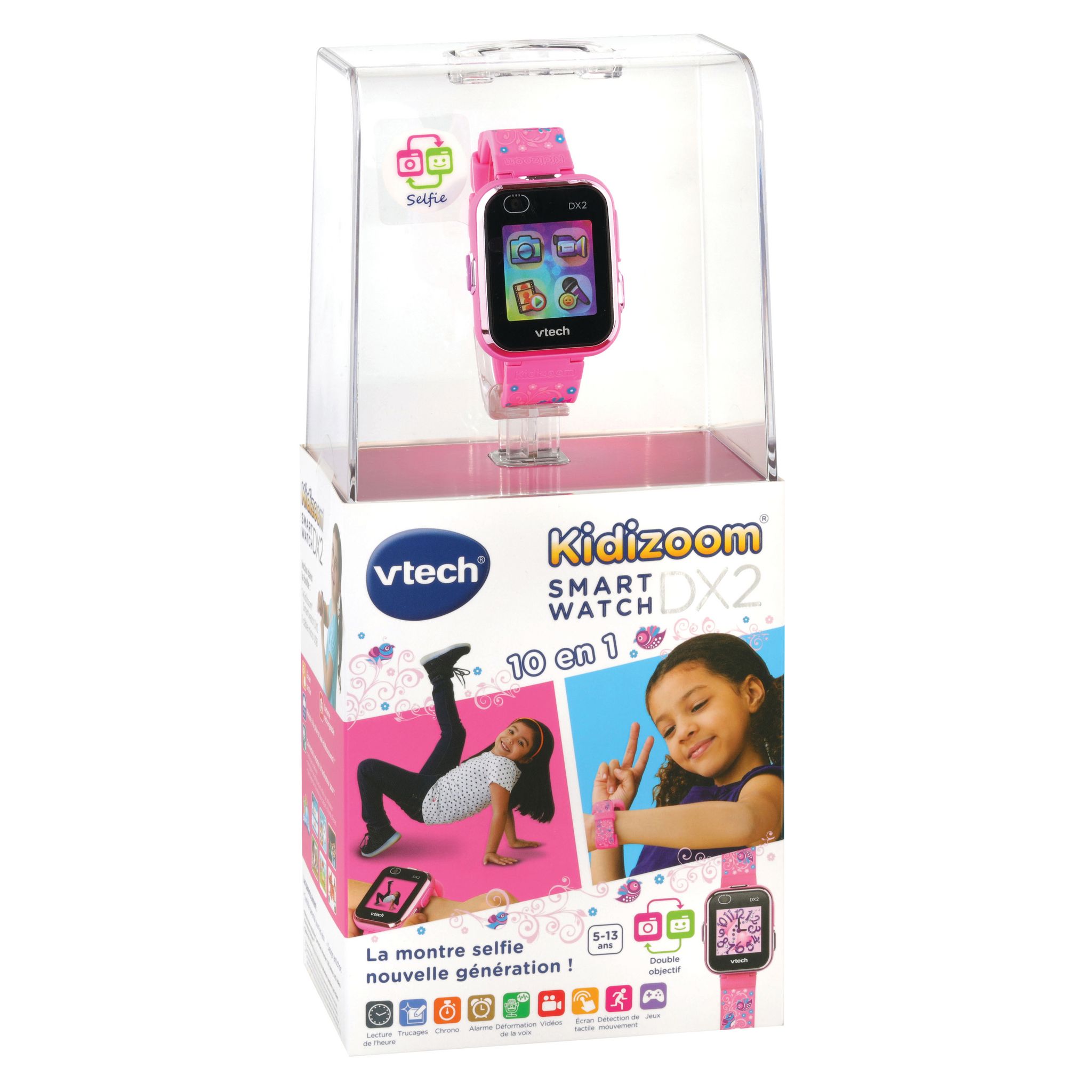 Voir la diapositive 2 : VTECH Kidizoom Smart Watch - Rose