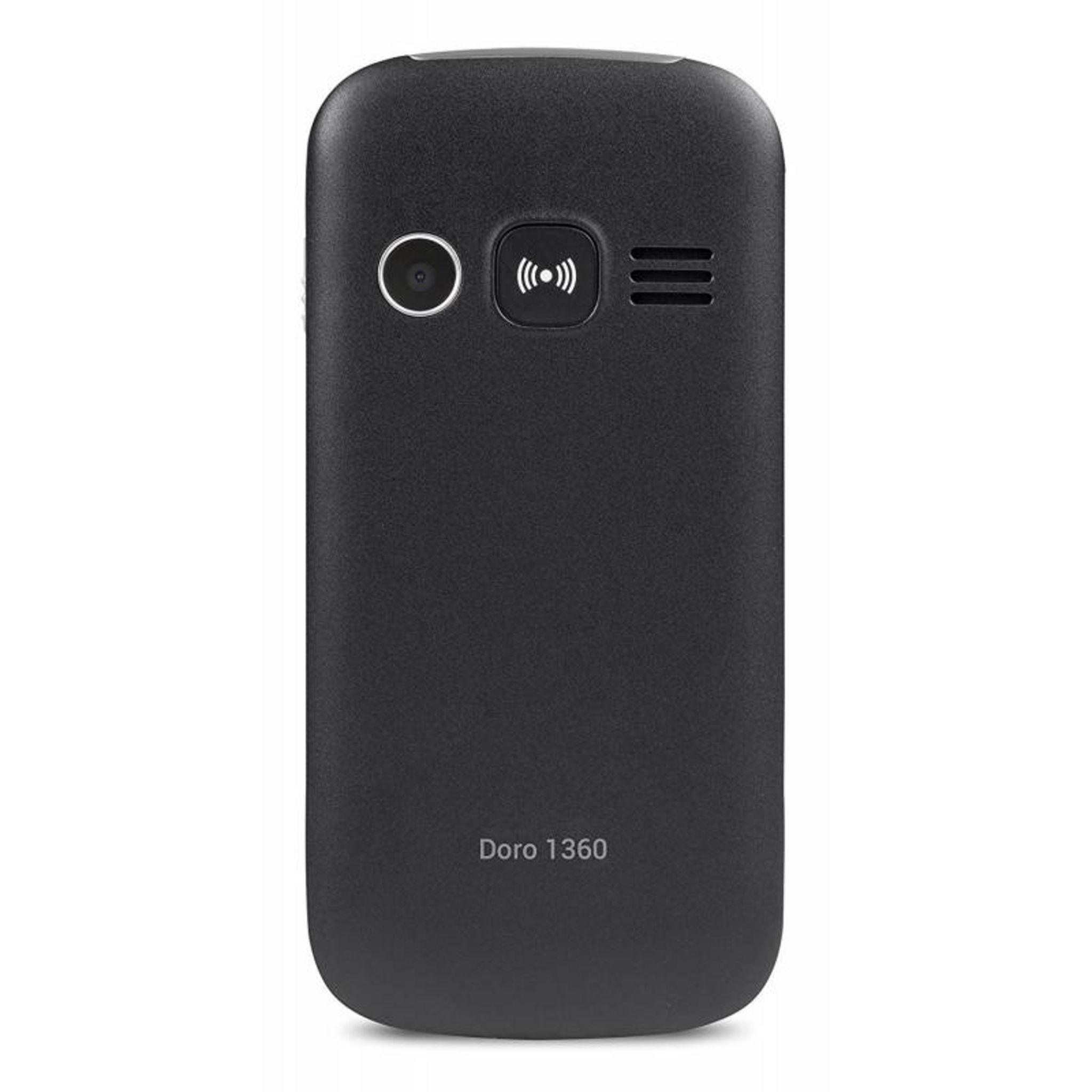 Voir la diapositive 3 : DORO Téléphone portable - Grosses touches - Noir - 1360