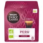 DOLCE GUSTO Capsules de café bio espresso du Pérou intensité 8 compatibles Dolce Gusto 12 capsules 84g