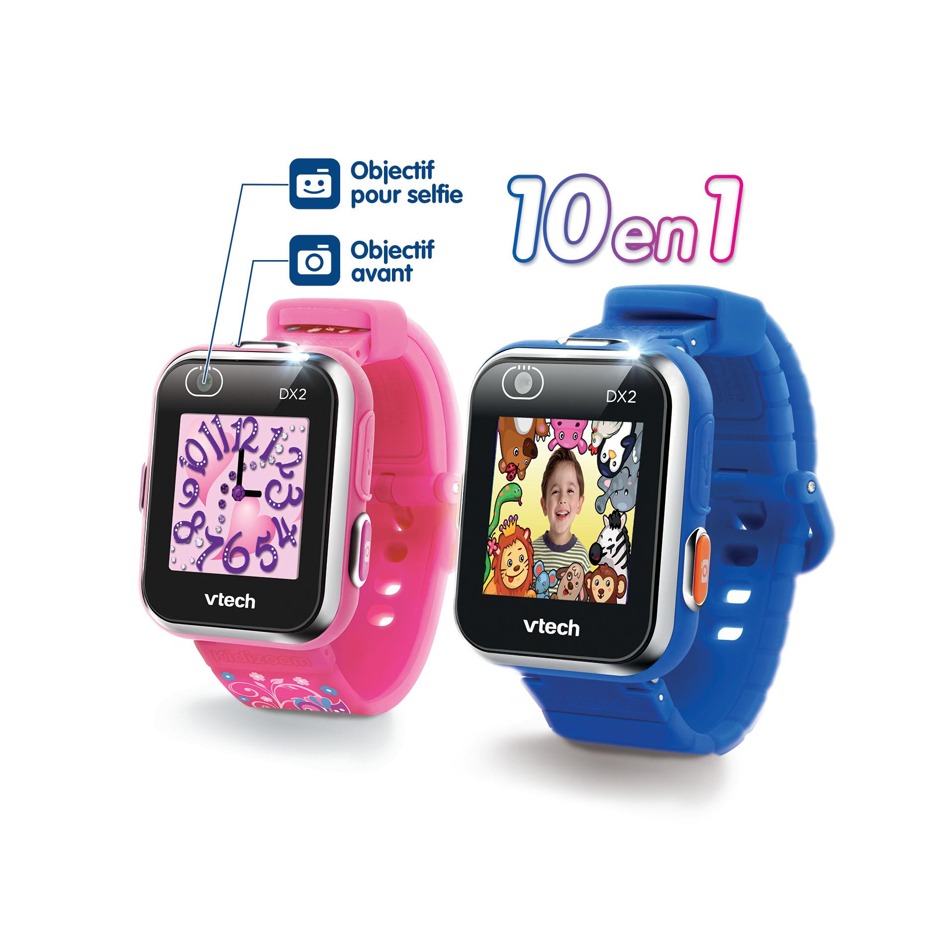 Voir la diapositive 2 : VTECH Kidizoom Smart Watch Connect DX2 - Bleu