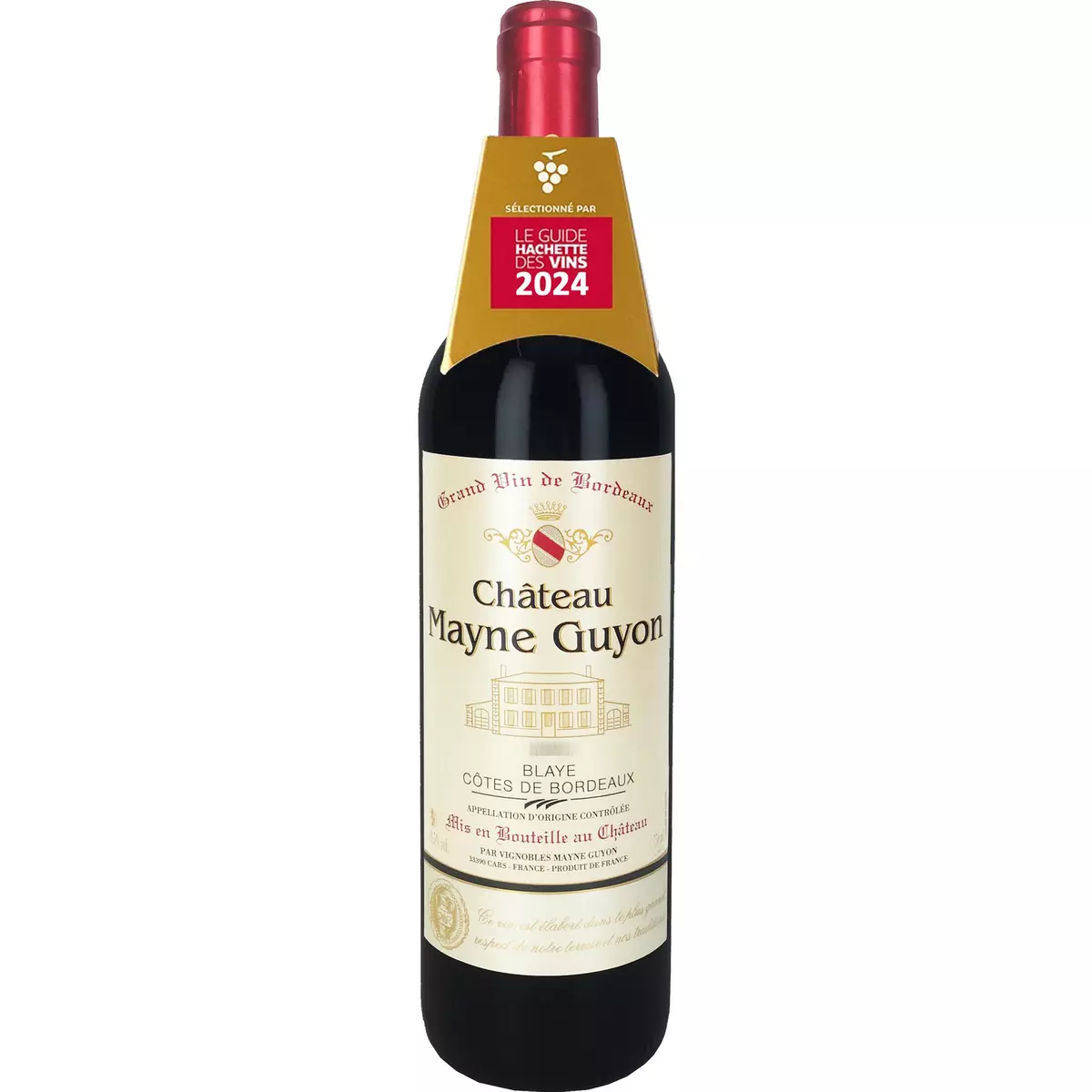 AOP Blaye Côtes de Bordeaux Château Mayne Guyon rouge 75cl