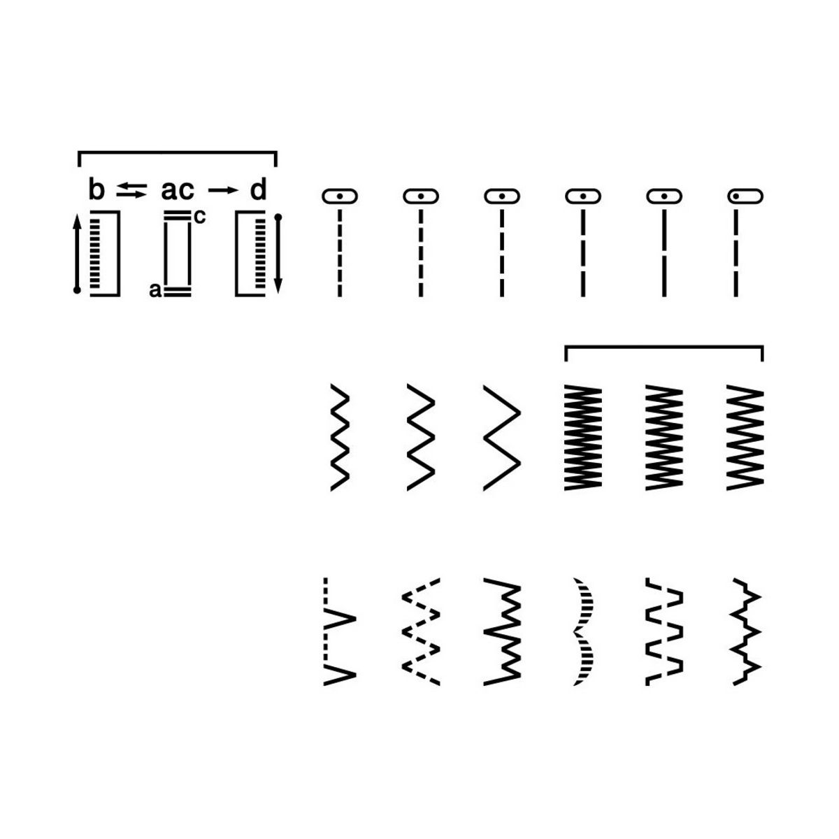 BROTHER Machine à coudre mécanique RL417