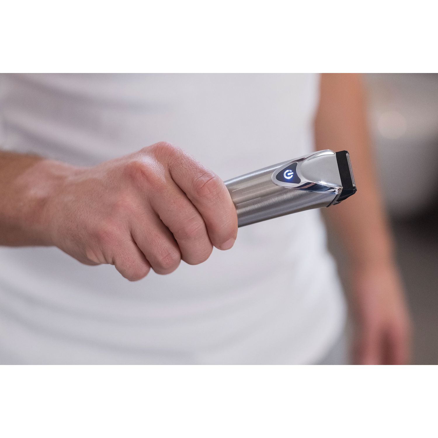 Voir la diapositive 12 : WAHL Tondeuse à barbe STAINLESS STEEL 9818-116