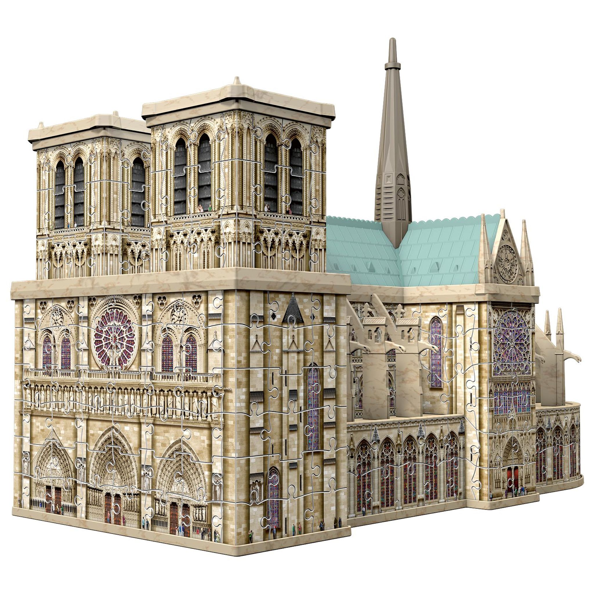 Voir la diapositive 4 : RAVENSBURGER Puzzle 3D 324 pièces Notre Dame de Paris