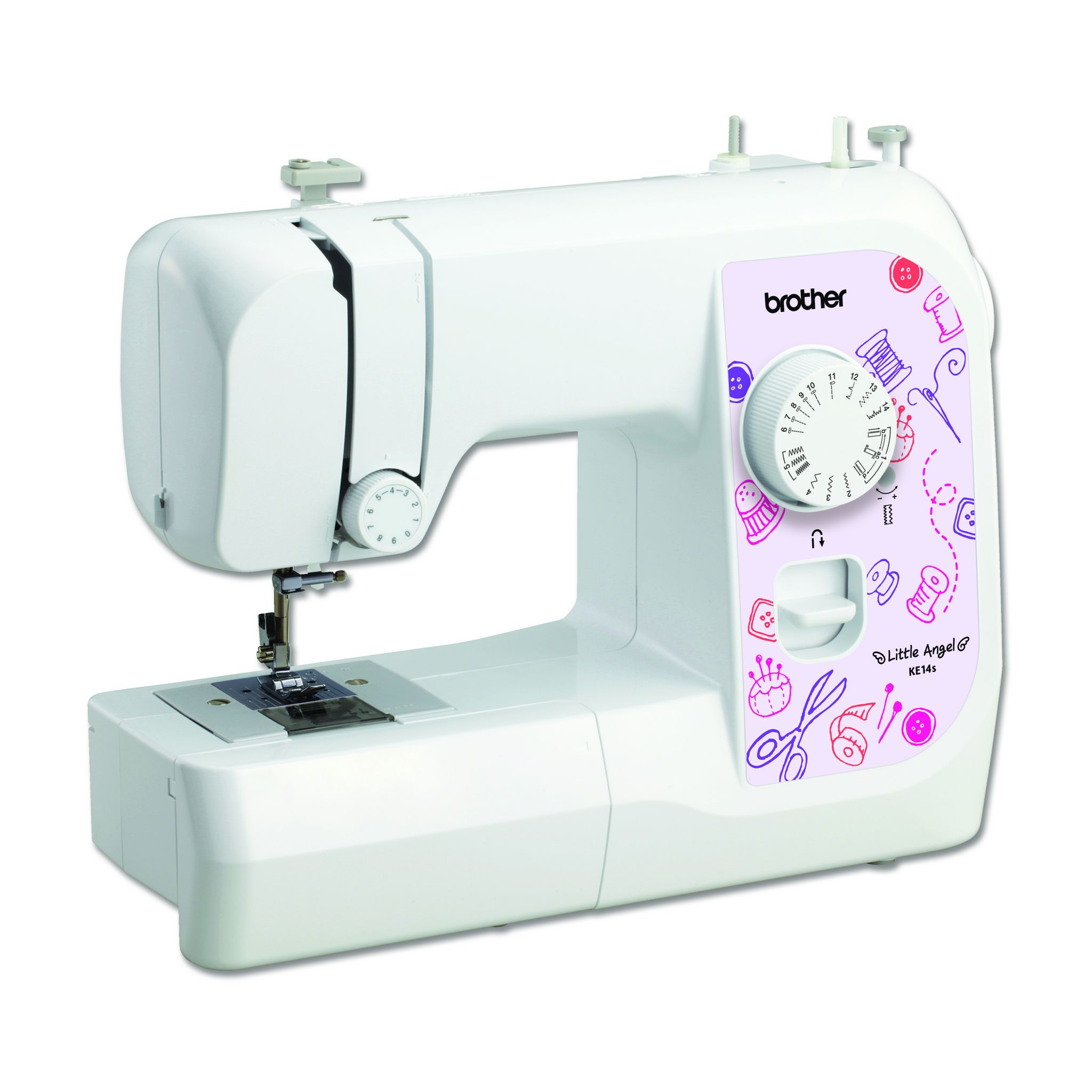 Voir la diapositive 2 : BROTHER Machine à coudre KE14S