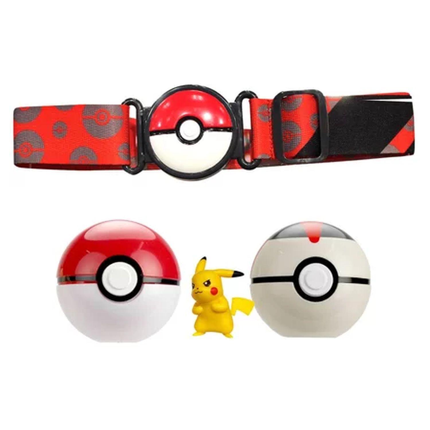 Voir la diapositive 2 : BANDAI Ceinture Pokéball Pokémon - Jaune