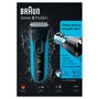 Voir la diapositive 4 : BRAUN Rasoir à grille Series 3 3040S Wet&Dry bleu