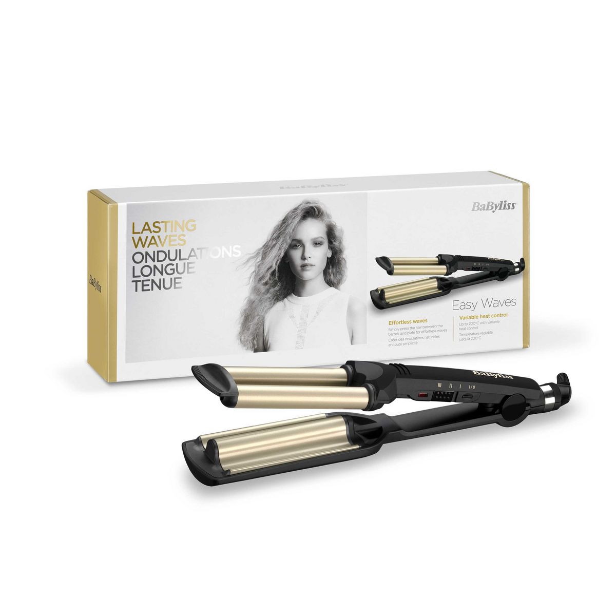 BABYLISS Fer a Boucler double C260E