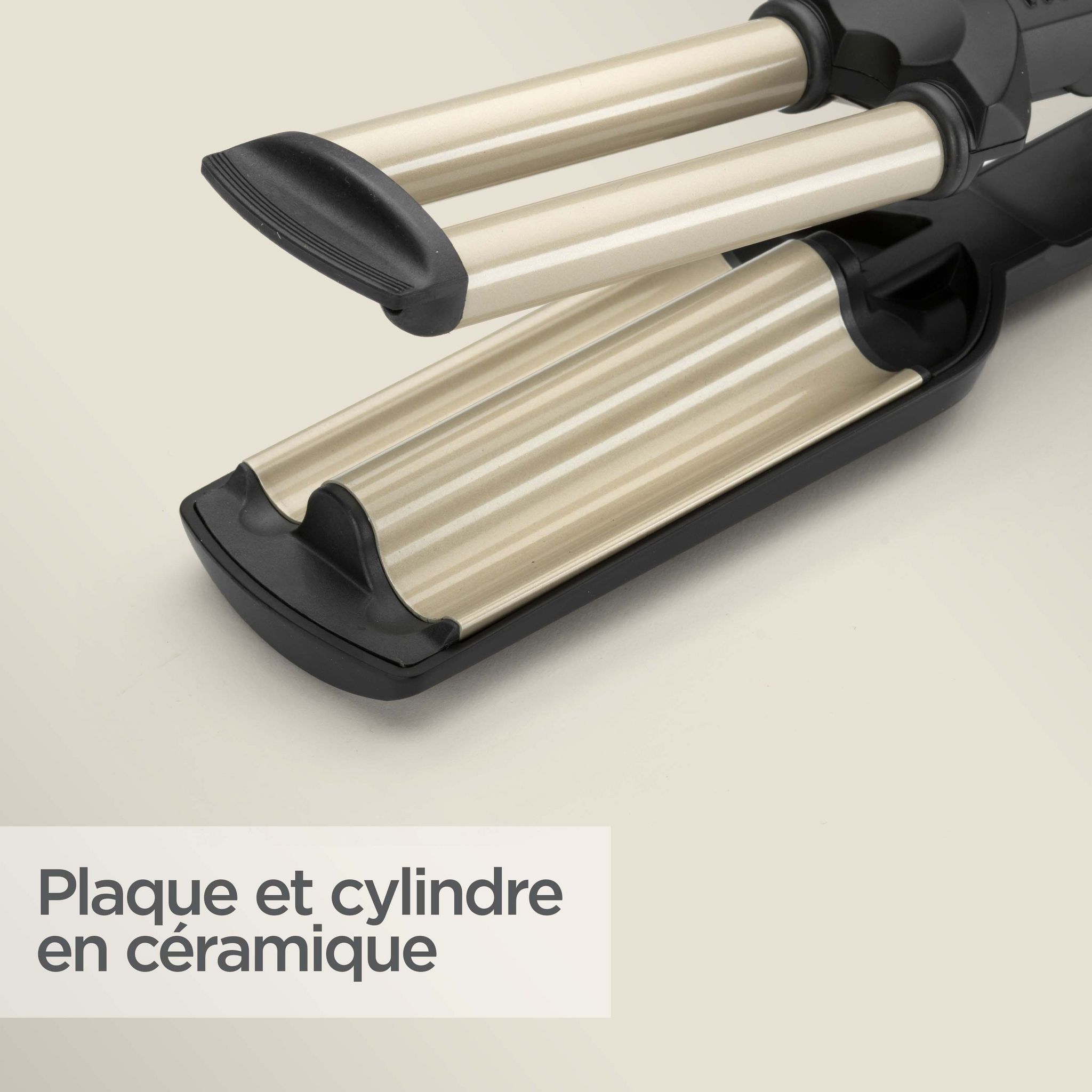 Voir la diapositive 7 : BABYLISS Fer a Boucler double C260E