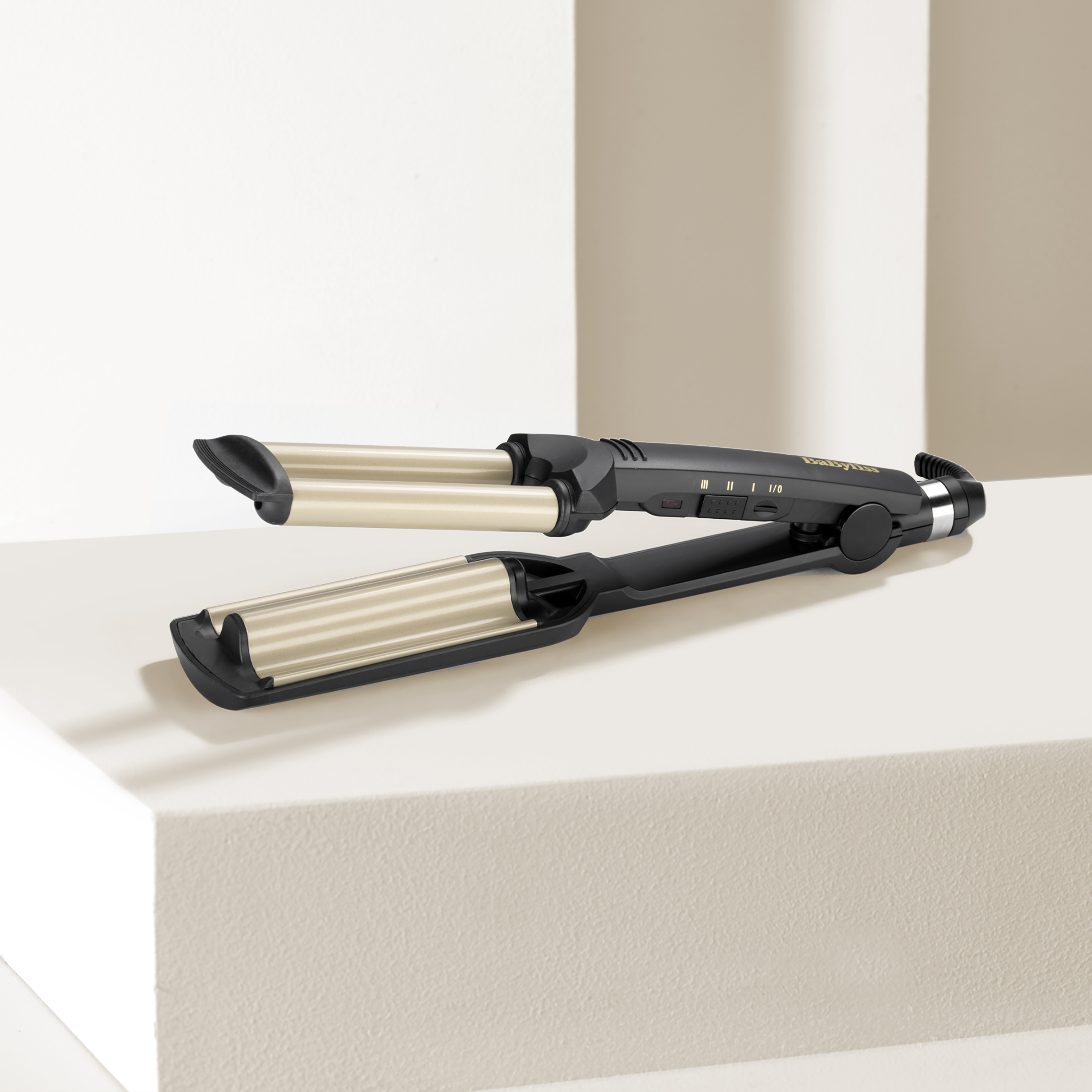 Voir la diapositive 4 : BABYLISS Fer a Boucler double C260E