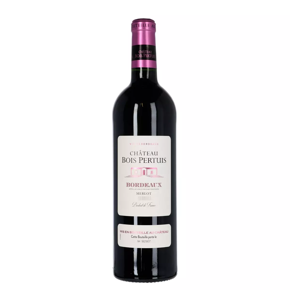 Vin rouge AOP Bordeaux Château Bois Pertuis 75cl