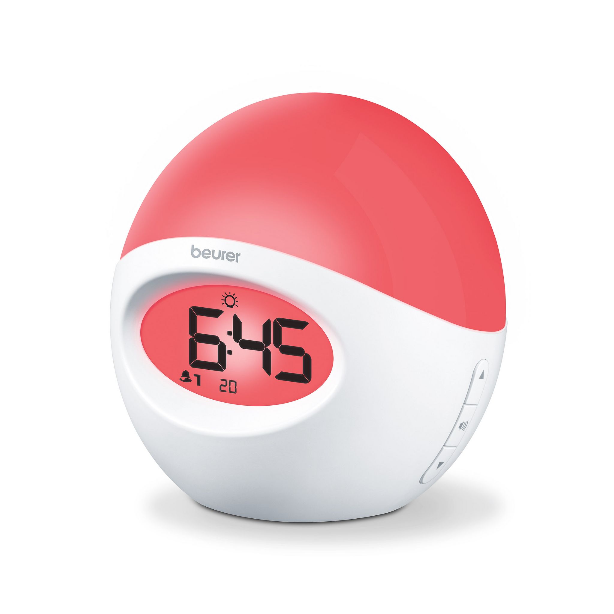 Voir la diapositive 3 : BEURER Radio-réveil lumineux WL 32