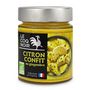 Voir la diapositive 2 : LE COQ NOIR Citron confit au gingembre bio 130g