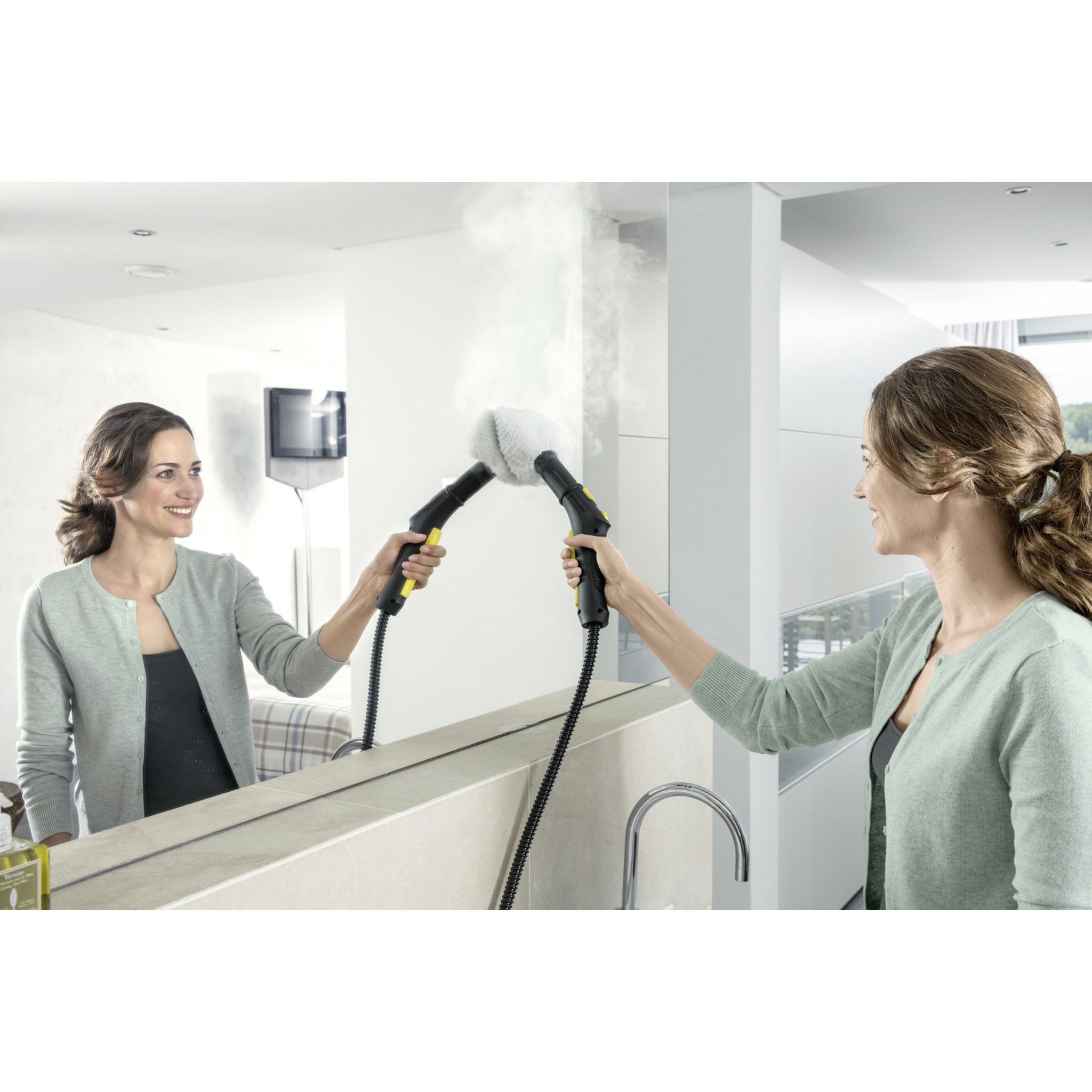 Voir la diapositive 3 : KARCHER Nettoyeur vapeur SC2 EasyFix - 3.2 Bar, Autonomie 20 Minutes, 1500 W