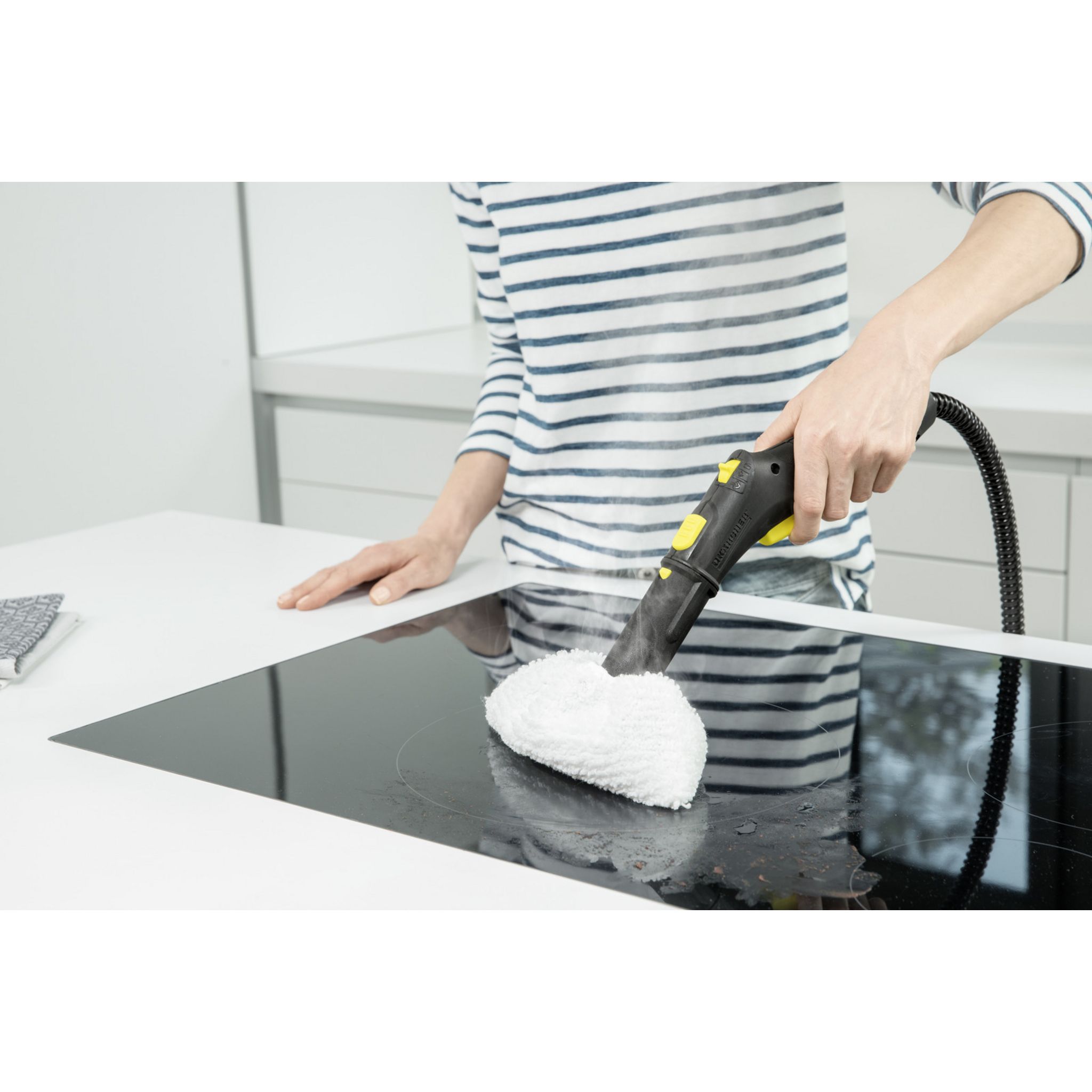 Voir la diapositive 4 : KARCHER Nettoyeur vapeur SC2 EasyFix - 3.2 Bar, Autonomie 20 Minutes, 1500 W
