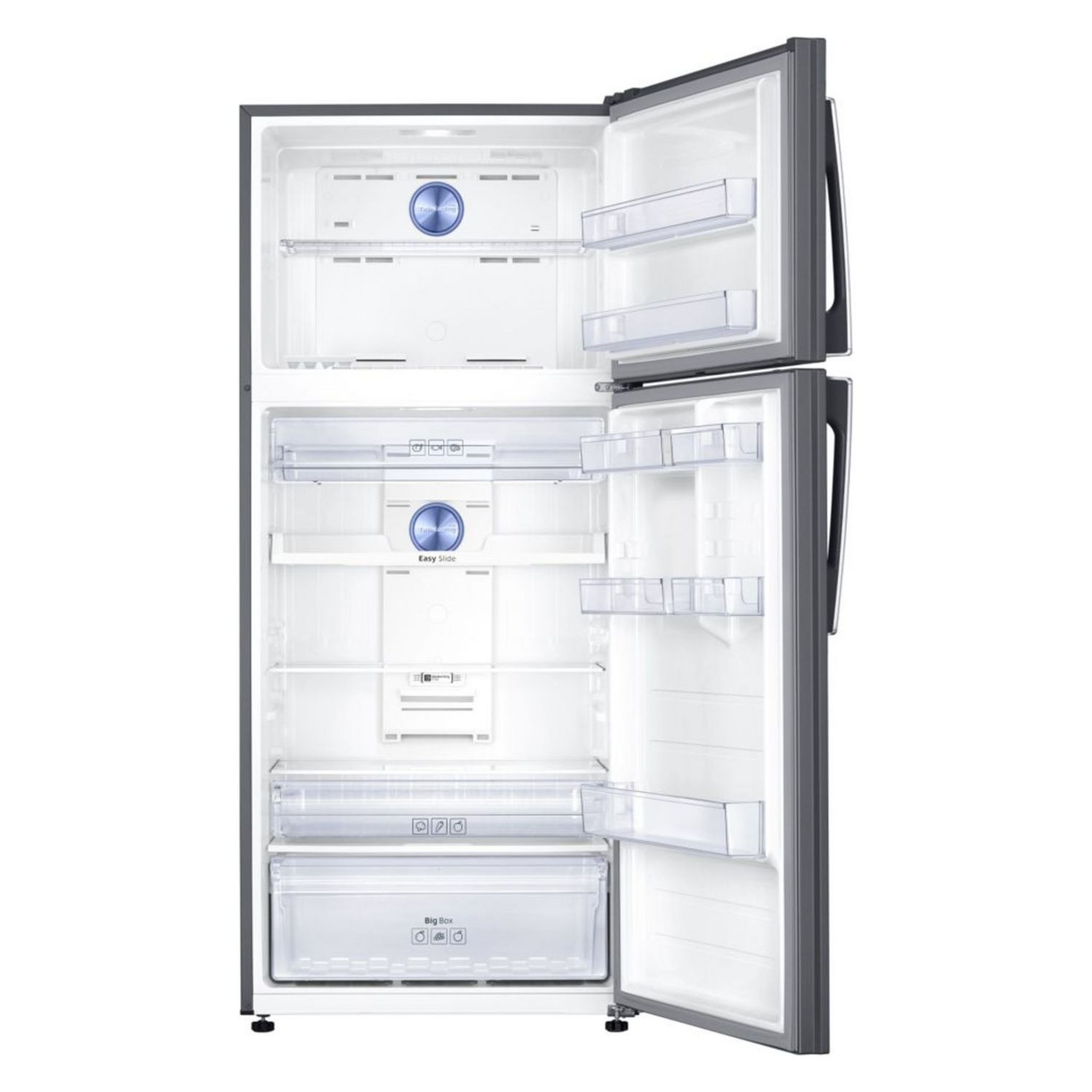 Voir la diapositive 4 : SAMSUNG Réfrigérateur 2 portes RT53K6315SL, 531 L, Froid ventilé No frost