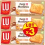 PETIT LU Biscuits moelleux nature 3x140g