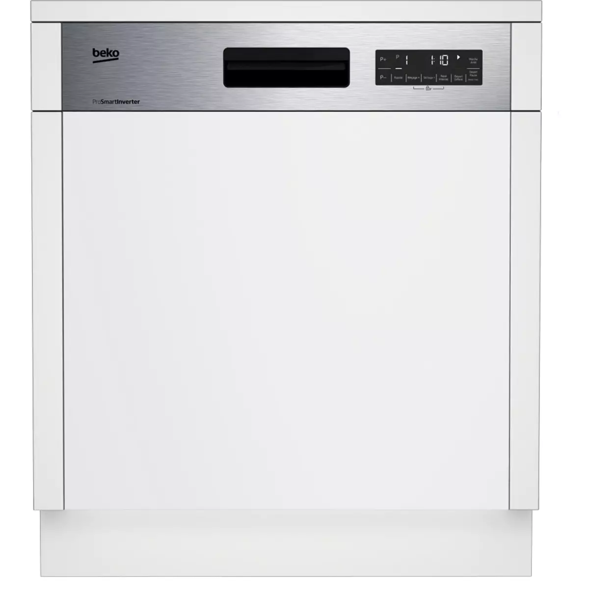 BEKO Lave-vaisselle full encastrable PDSN39530X - 15 Couverts, 60 cm, 44 dB, 9 Programmes